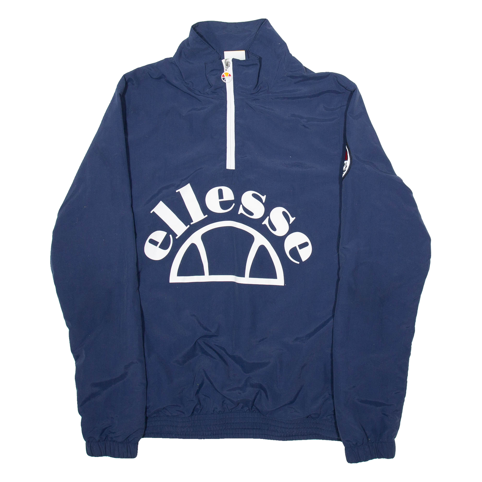 ELLESSE Mens Pullover Jacket Blue S Refurbished - N/A refurbished available on Cerqular