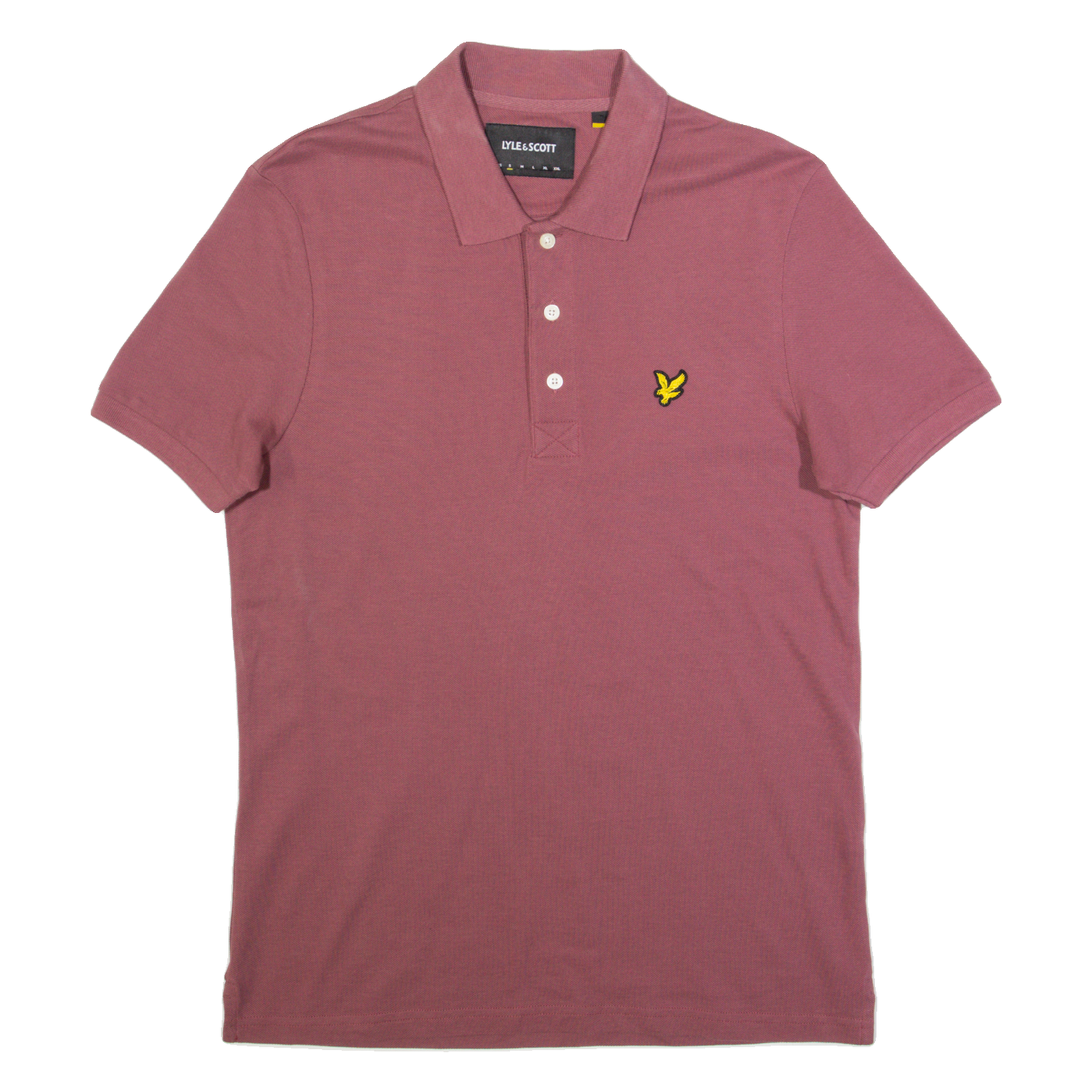 LYLE & SCOTT Mens Polo Shirt Pink S Refurbished - N/A refurbished available on Cerqular