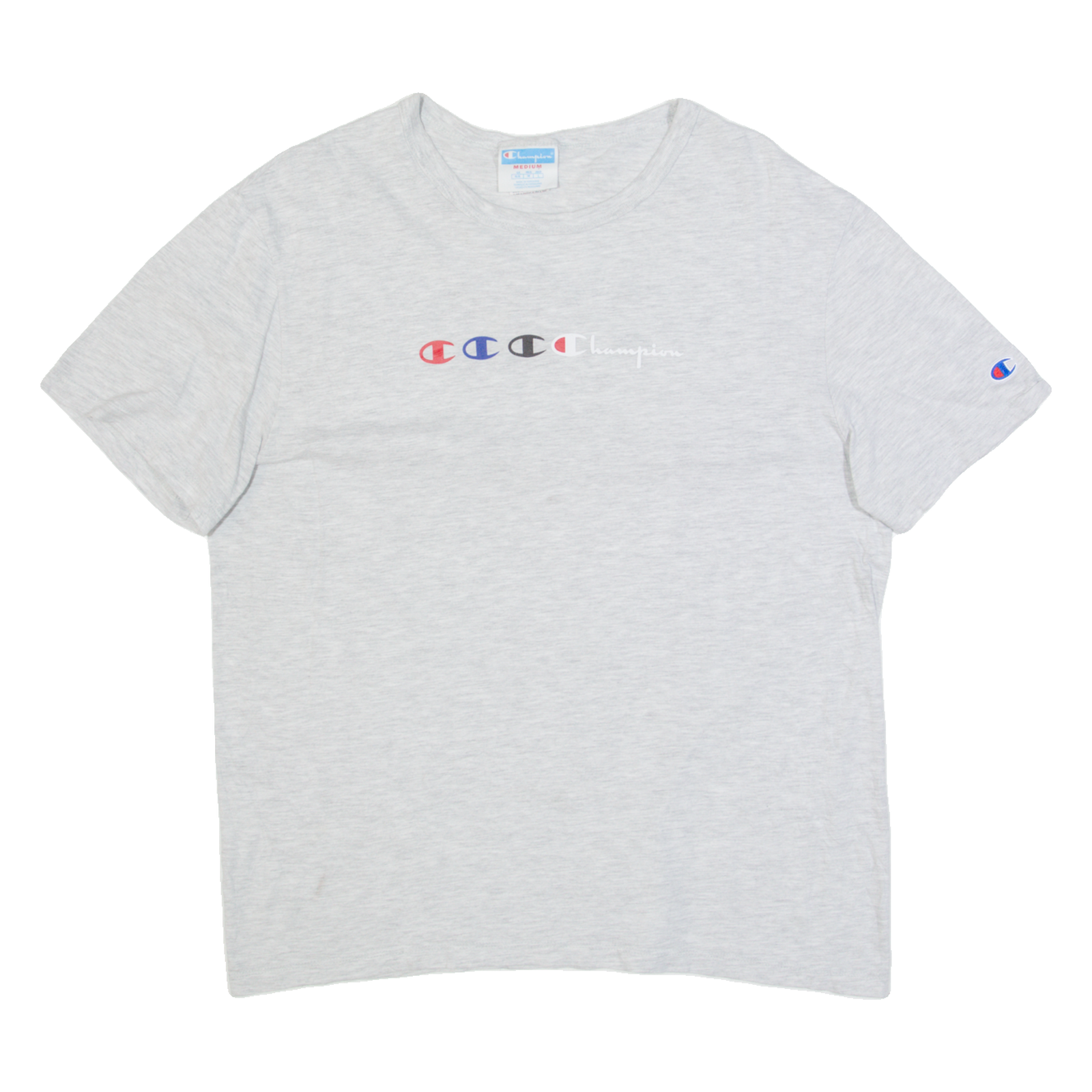 CHAMPION Womens T-Shirt Grey M Refurbished - N/A refurbished available on Cerqular