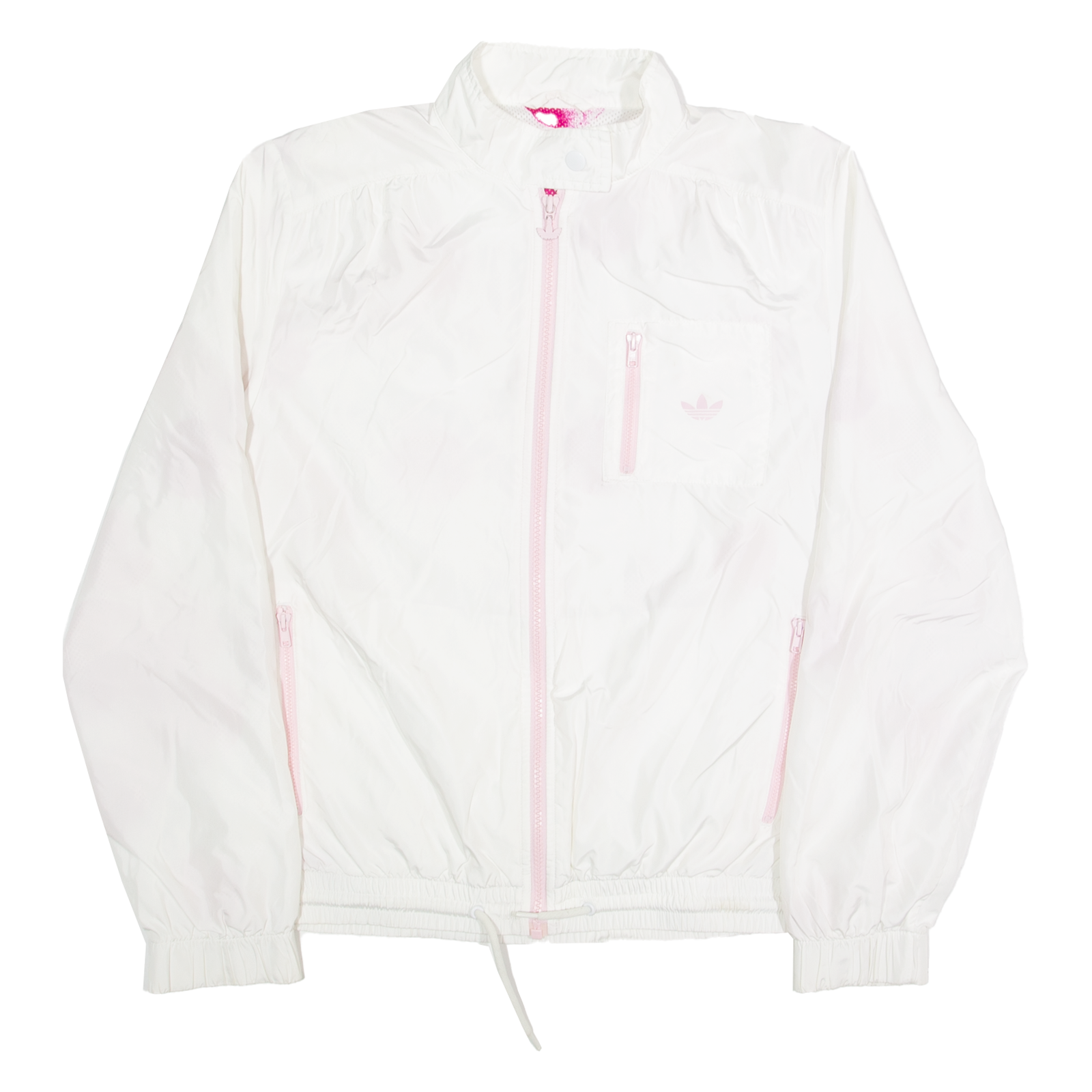 ADIDAS Mesh Lined Womens Coach Jacket White S Refurbished - N/A refurbished available on Cerqular