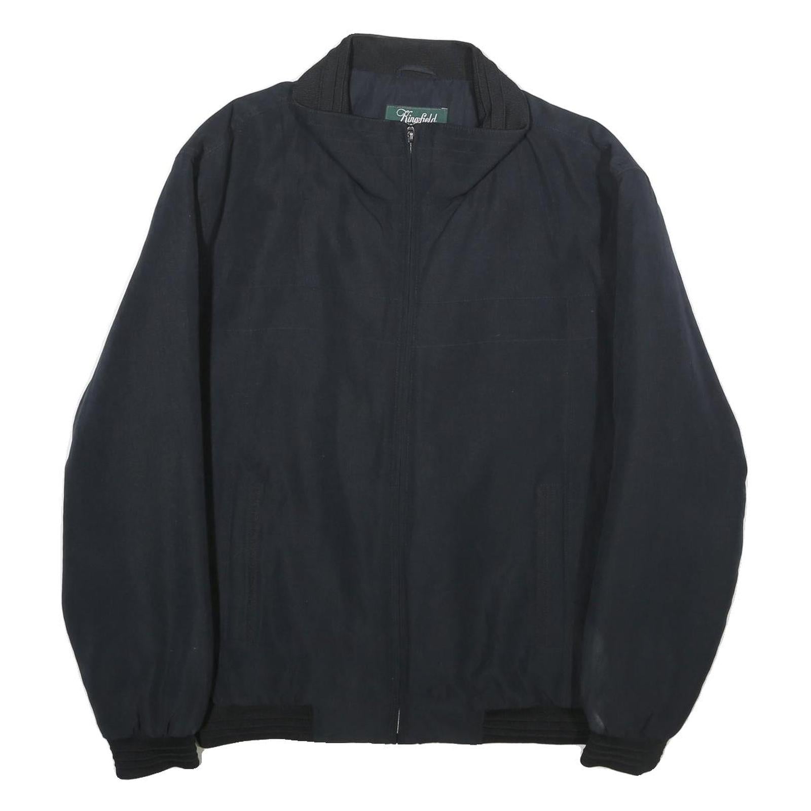 Buy KINGFIELD Mens Black Classic Jacket XL Polyester Blend Zip Plain Casual Refurbished - $37.69 KINGFIELD Mens Black Classic Jacket XL Polyester Blend Zip Plain Casual Refurbished - N/A refurbished available on Cerqular