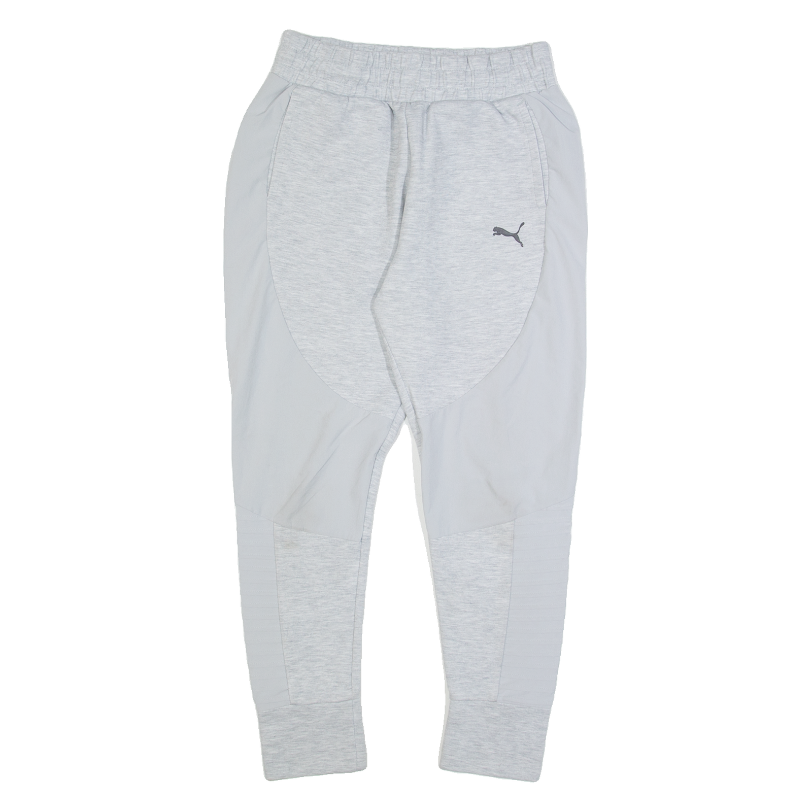 PUMA Mens Joggers Grey Tapered S W24 L24 Refurbished - N/A refurbished available on Cerqular