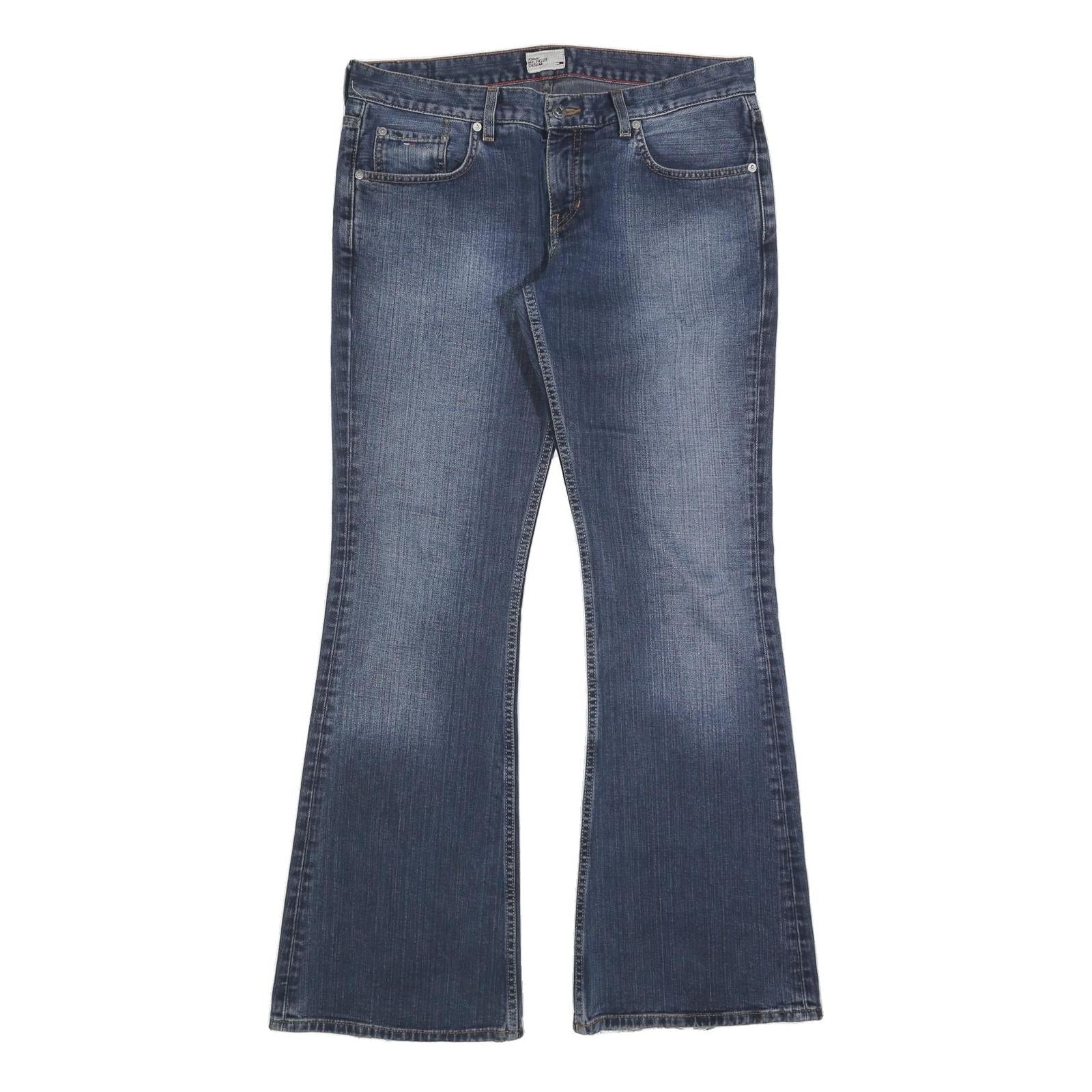 Buy TOMMY HILFIGER Womens Jeans Blue Regular Flared Denim Medium W34 L34 Classic Refurbished - $36.39 TOMMY HILFIGER Womens Jeans Blue Regular Flared Denim Medium W34 L34 Classic Refurbished - N/A refurbished available on Cerqular