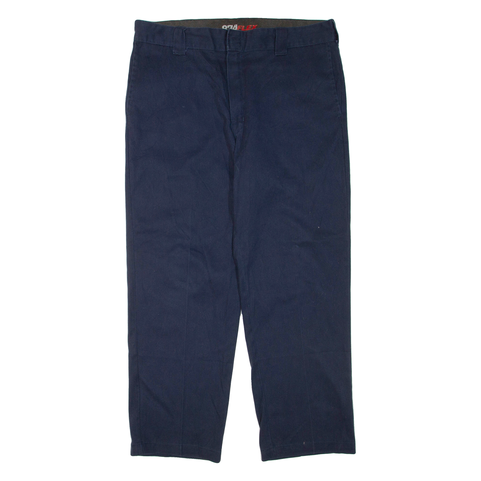 DICKIES Mens Trousers Blue Regular Tapered W38 L30 Refurbished - N/A refurbished available on Cerqular