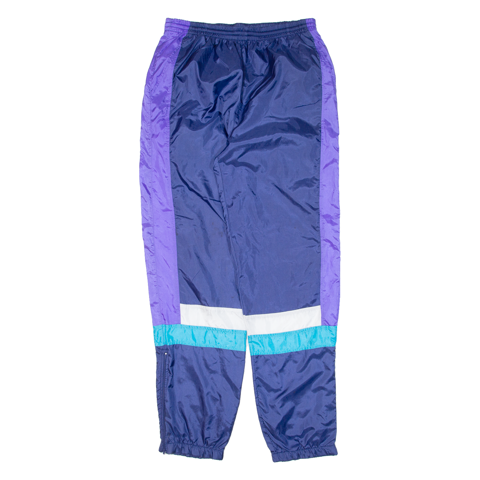 VICTORY TEAM Mens Track Pants Blue Tapered L W30 L32 Refurbished - N/A refurbished available on Cerqular