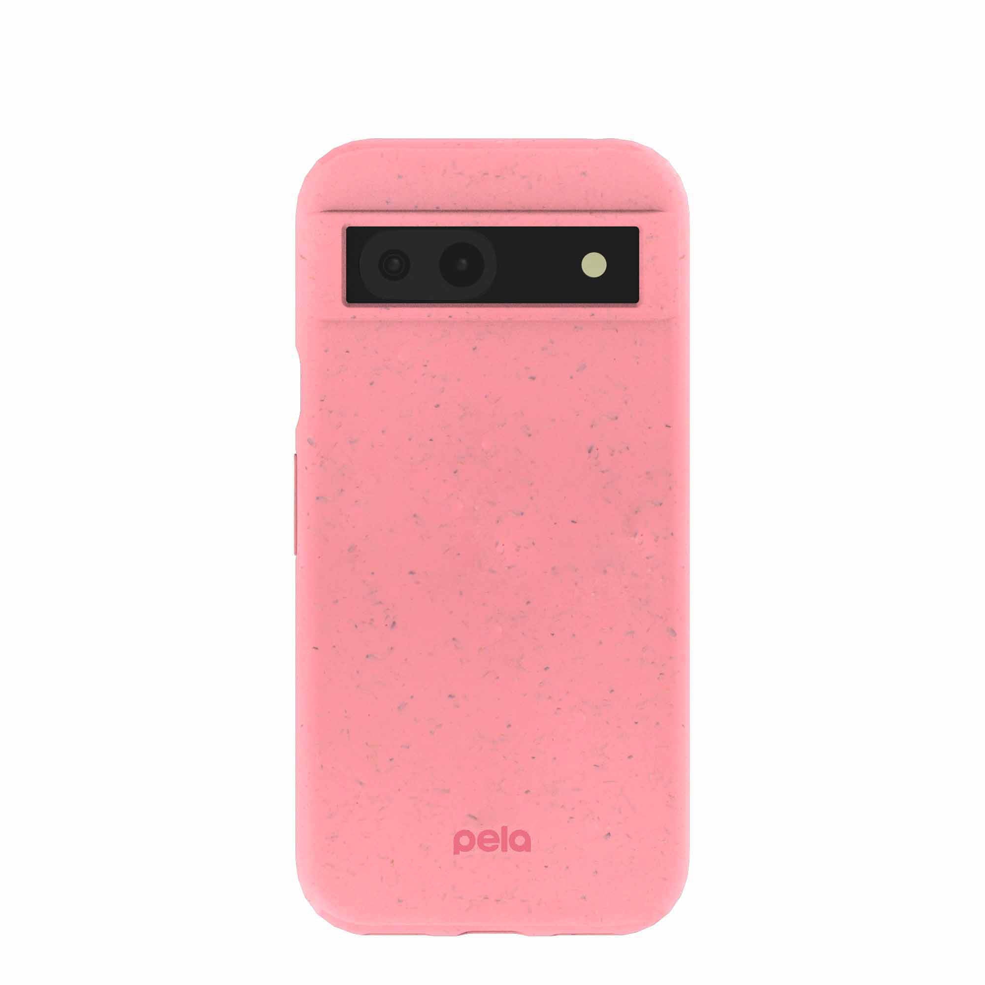 Bubblegum Pink Pixel 8a Phone Case Refurbished - Pela Case refurbished available on Cerqular