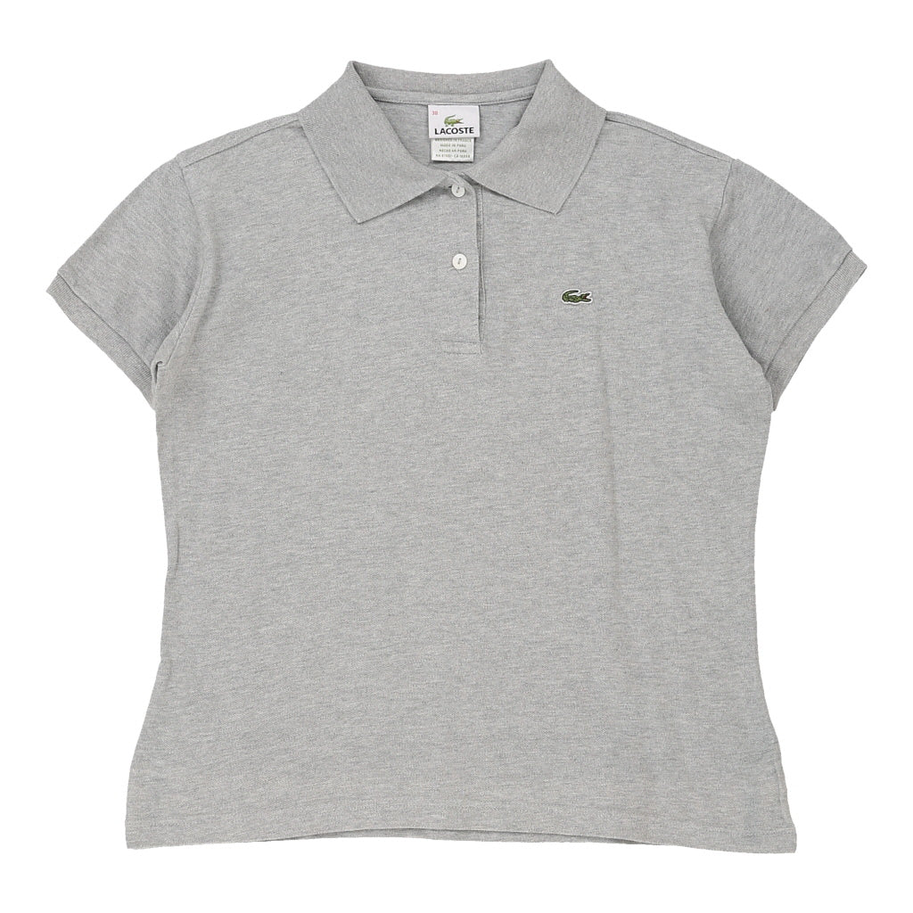 Buy Lacoste Polo Shirt - Medium Grey Cotton | Size: medium Refurbished - $20.81 Lacoste Polo Shirt - Medium Grey Cotton | Size: medium Refurbished - N/A (Preloved Designer is not a specific brand, it refurbished available on Cerqular
