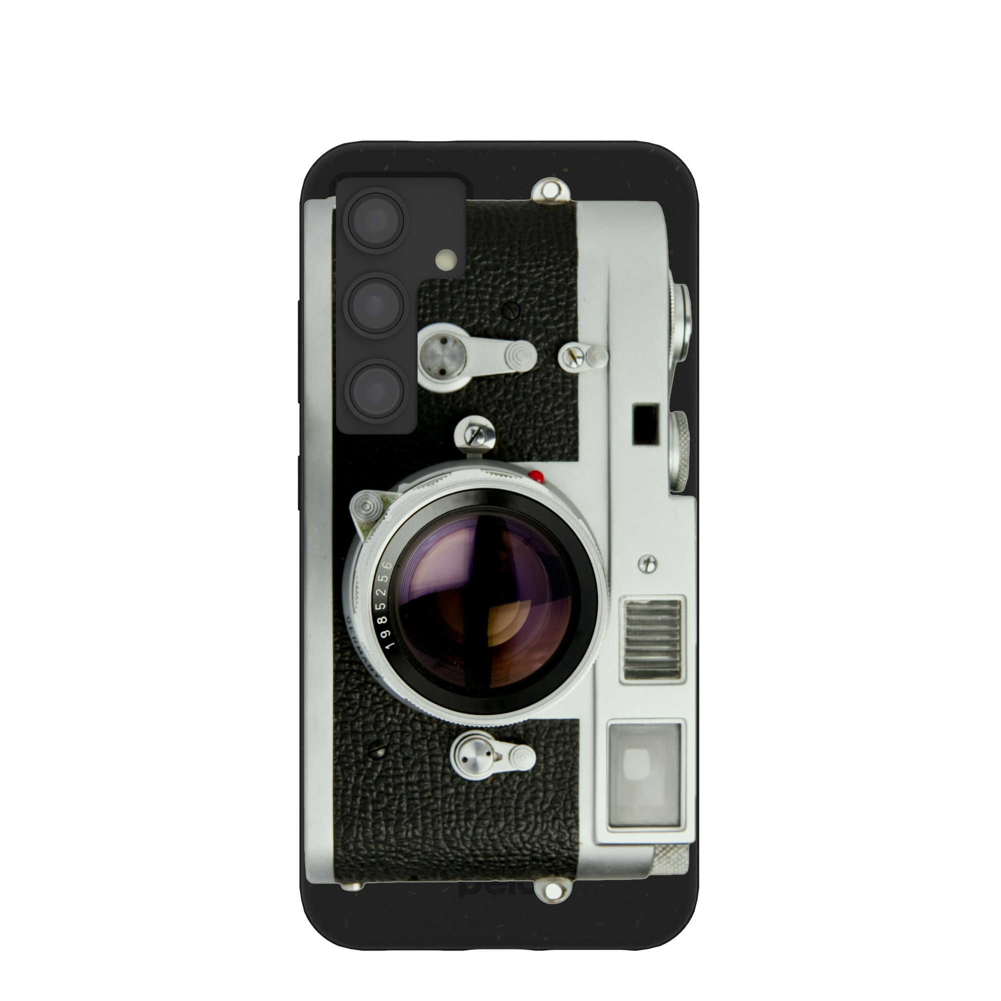 Black Vintage Camera Samsung Galaxy S24 Case Refurbished - Pela Case refurbished available on Cerqular