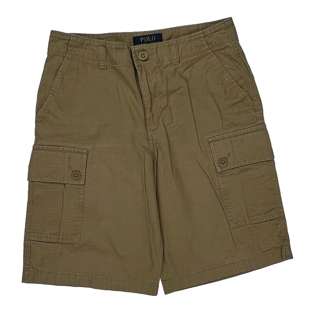 Buy Age 8 Polo By Ralph Lauren Cargo Cargo Shorts - Medium Khaki Cotton Refurbished - $17.41 Age 8 Polo By Ralph Lauren Cargo Cargo Shorts - Medium Khaki Cotton Refurbished - Thrifted (note: this is a term often used to describe second- refurbished available on Cerqular
