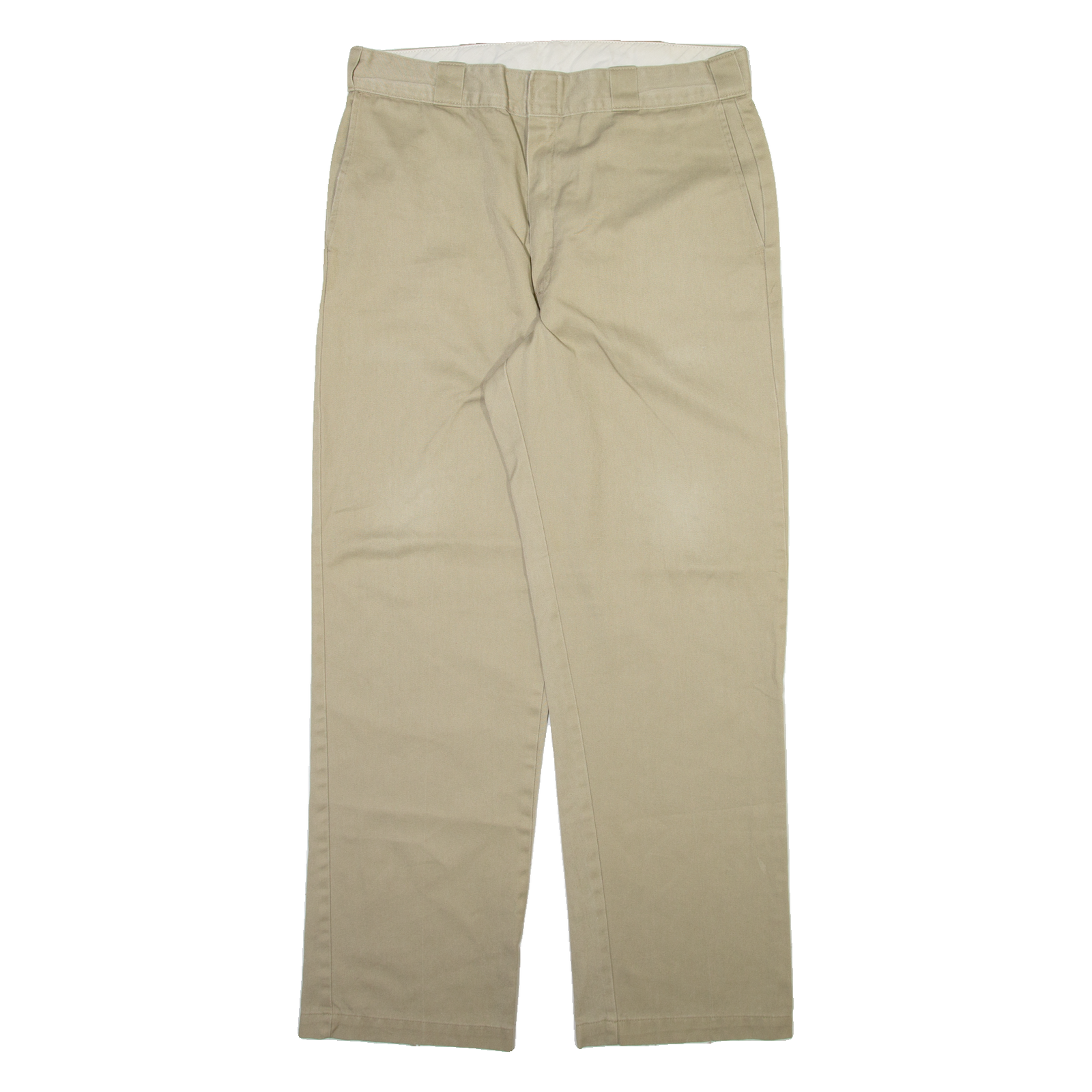 DICKIES Mens Trousers Beige Regular Straight W34 L31 Refurbished - N/A refurbished available on Cerqular