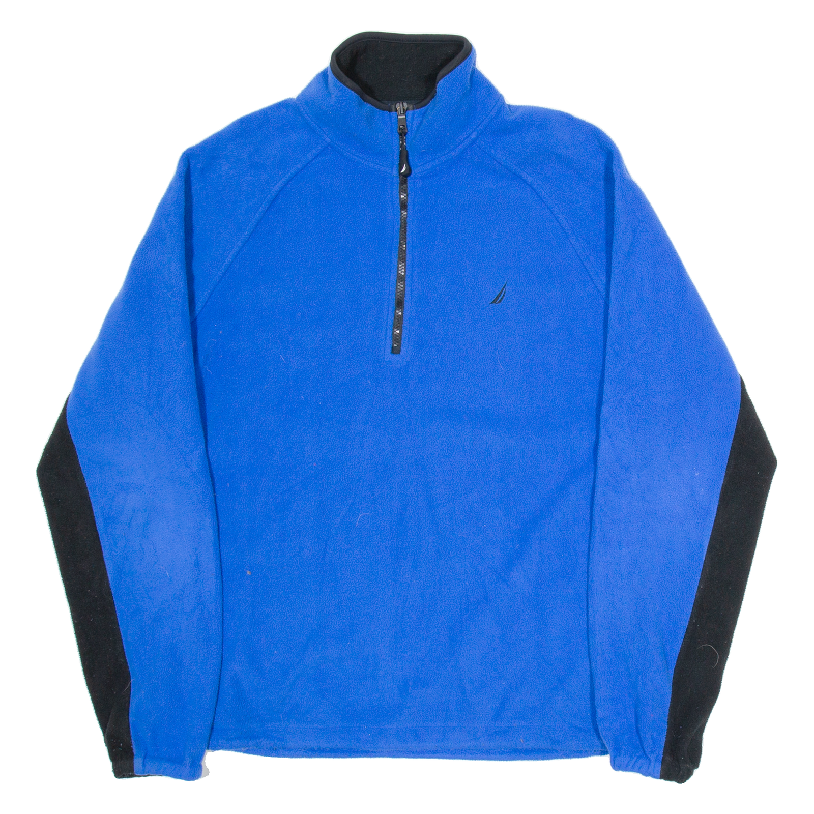 NAUTICA Mens Fleece Blue 1/4 Zip L Refurbished - N/A refurbished available on Cerqular