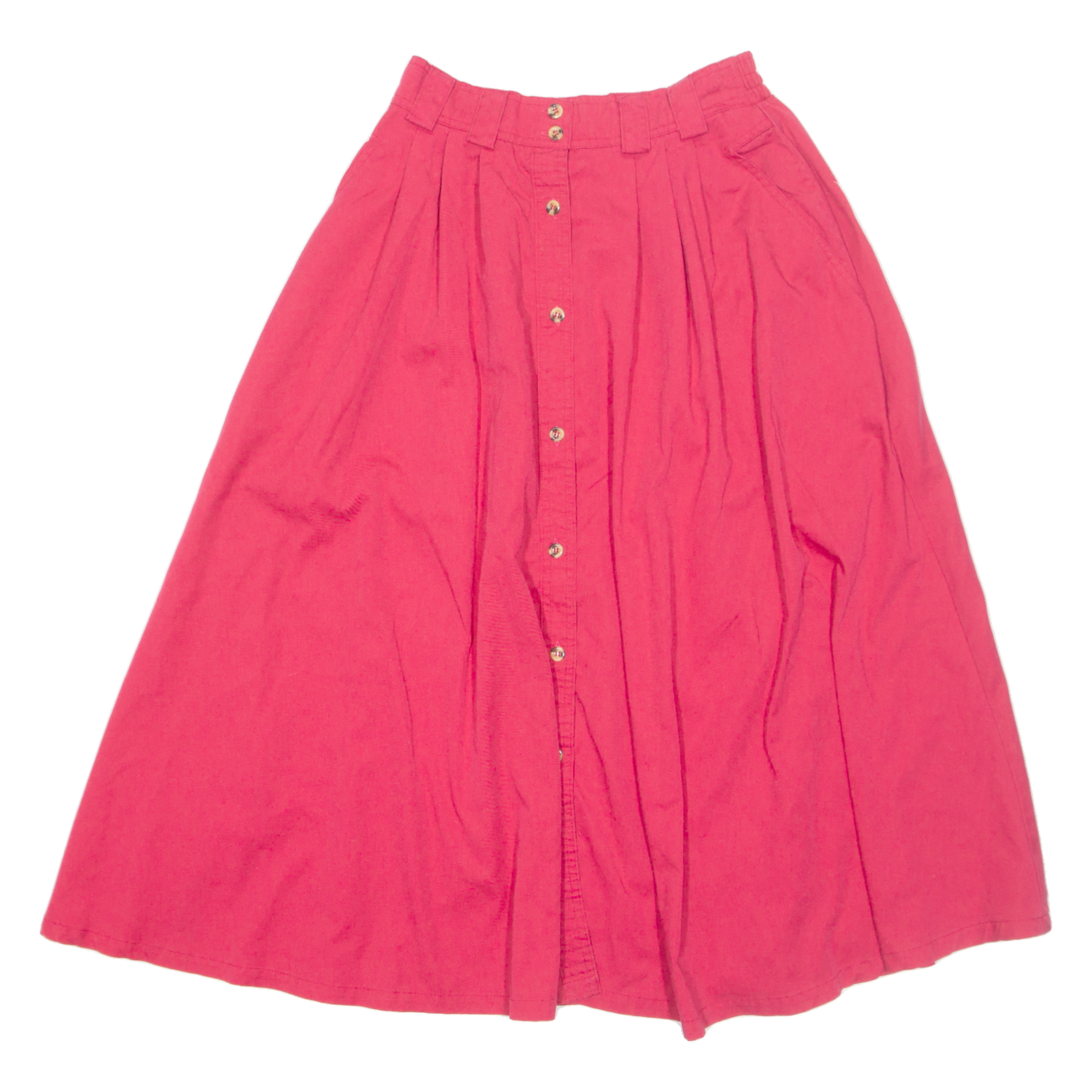 POTOMAC SPORT Womens A-Line Skirt Pink Midi XL Refurbished - N/A refurbished available on Cerqular