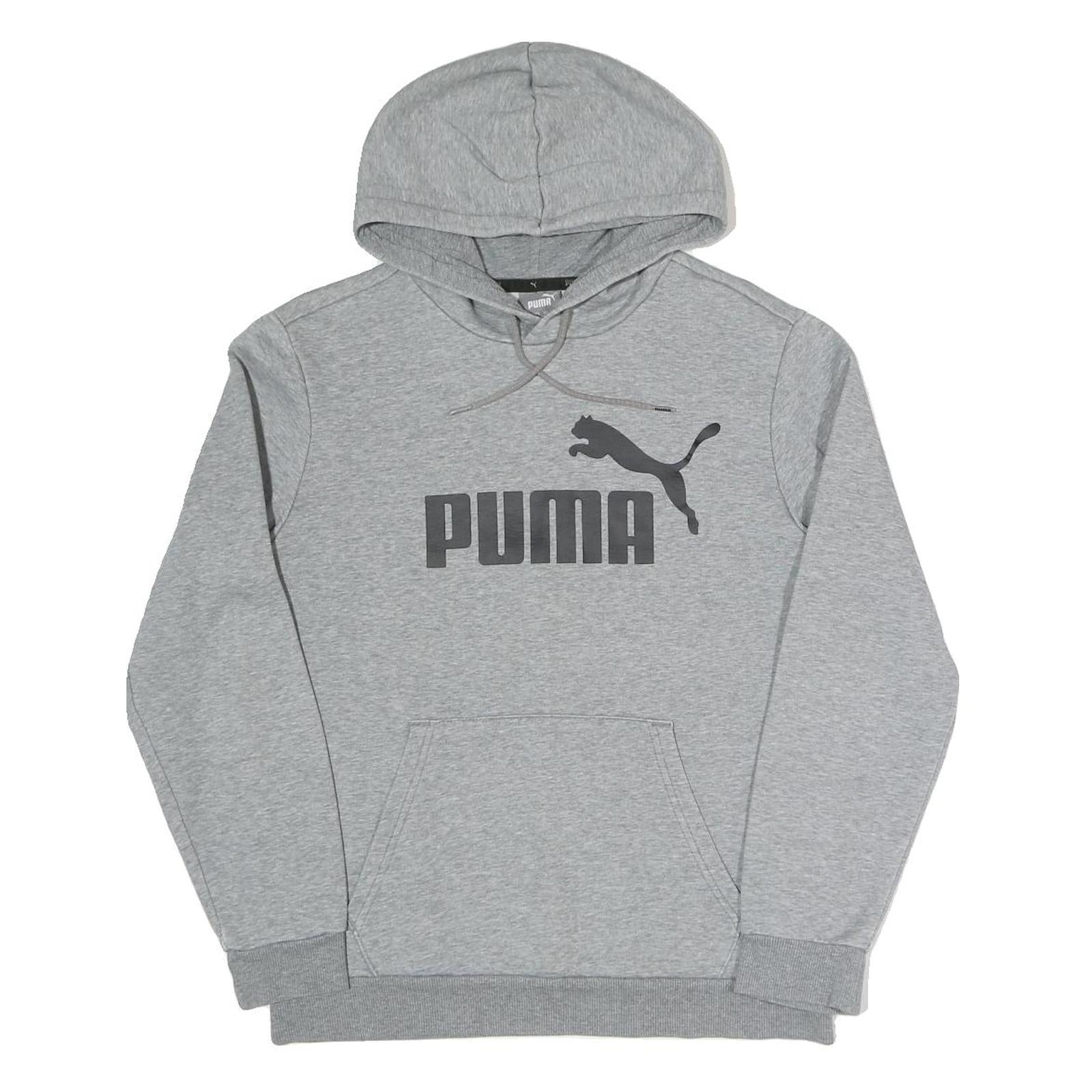 Buy PUMA Mens Grey Hoodie S Cotton Blend Pullover Classic Logo Sweatshirt Refurbished - $35.09 PUMA Mens Grey Hoodie S Cotton Blend Pullover Classic Logo Sweatshirt Refurbished - N/A refurbished available on Cerqular