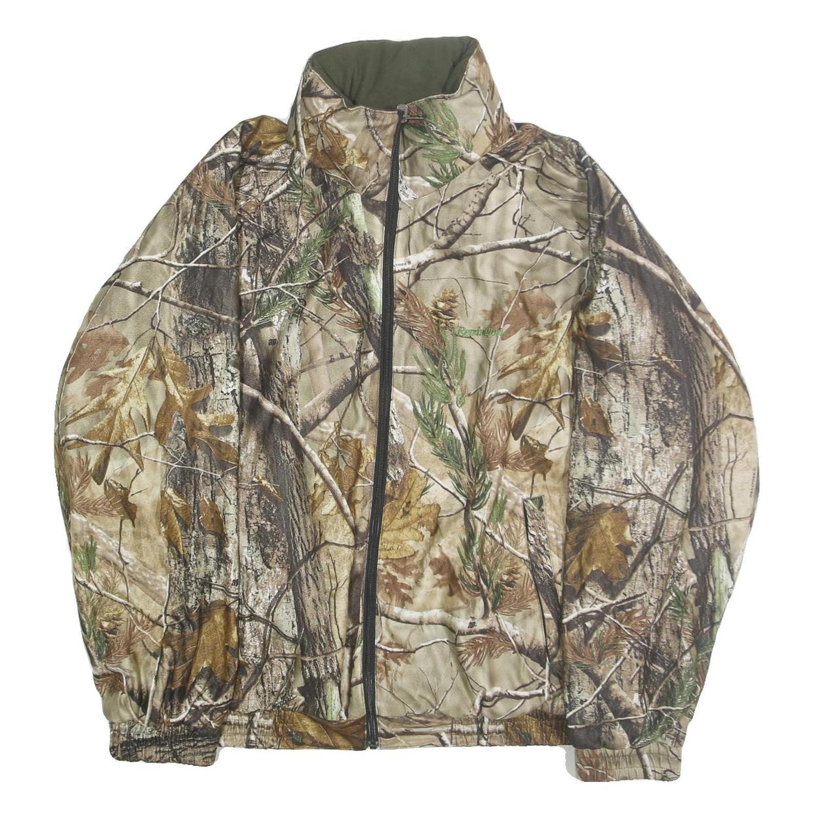 Buy REMINGTON Mens Green & Brown Camouflage Reversible Zip Jacket XL Polyester Refurbished - $63.69 REMINGTON Mens Green & Brown Camouflage Reversible Zip Jacket XL Polyester Refurbished - N/A refurbished available on Cerqular