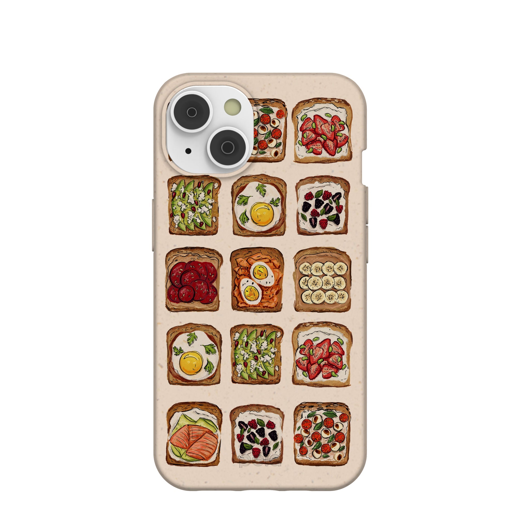 Seashell Toasted iPhone 14/16e Case Refurbished - Pela Case refurbished available on Cerqular