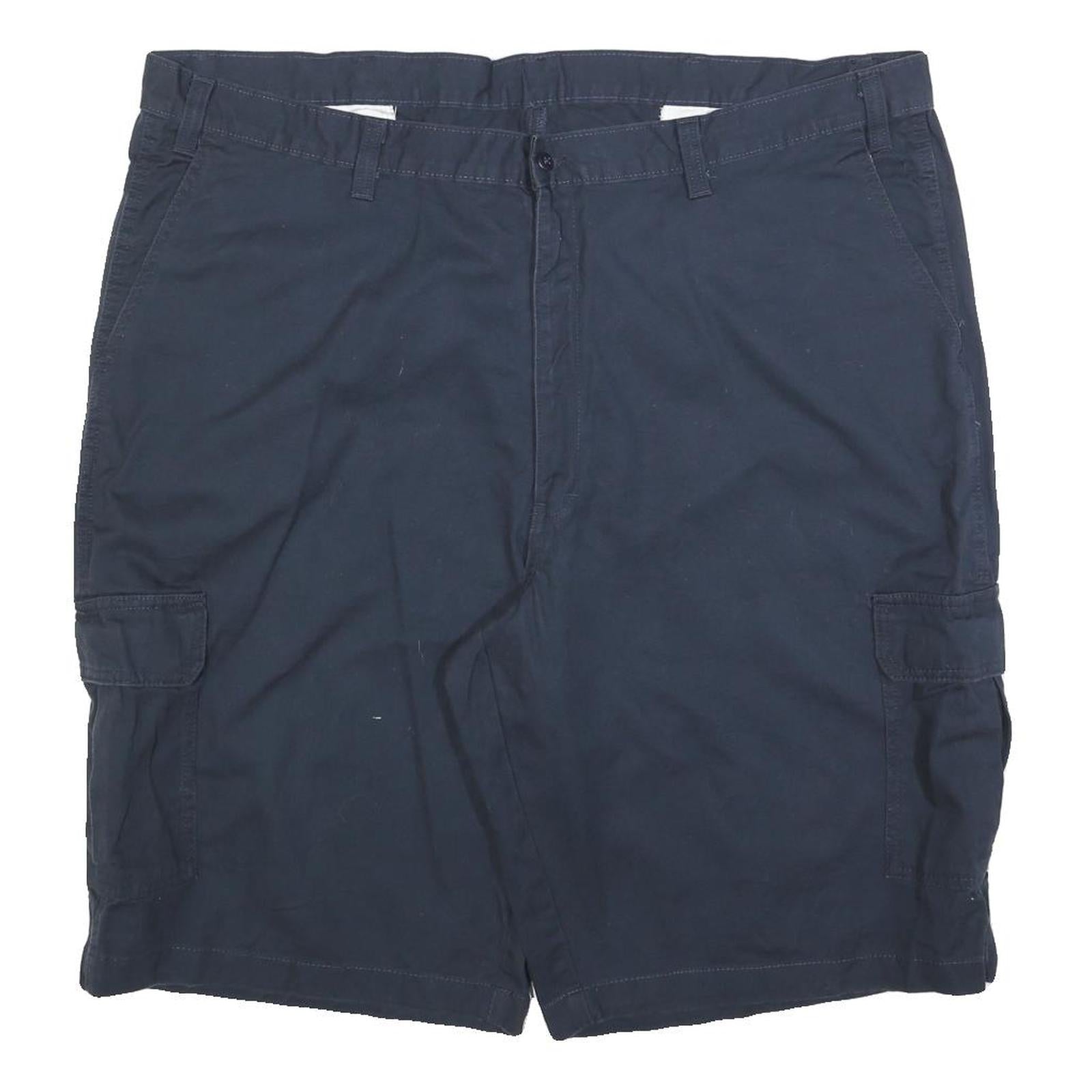 DICKIES Mens Shorts Blue Cargo Cotton Blend 2XL W44 Workwear Casual Refurbished - N/A refurbished available on Cerqular