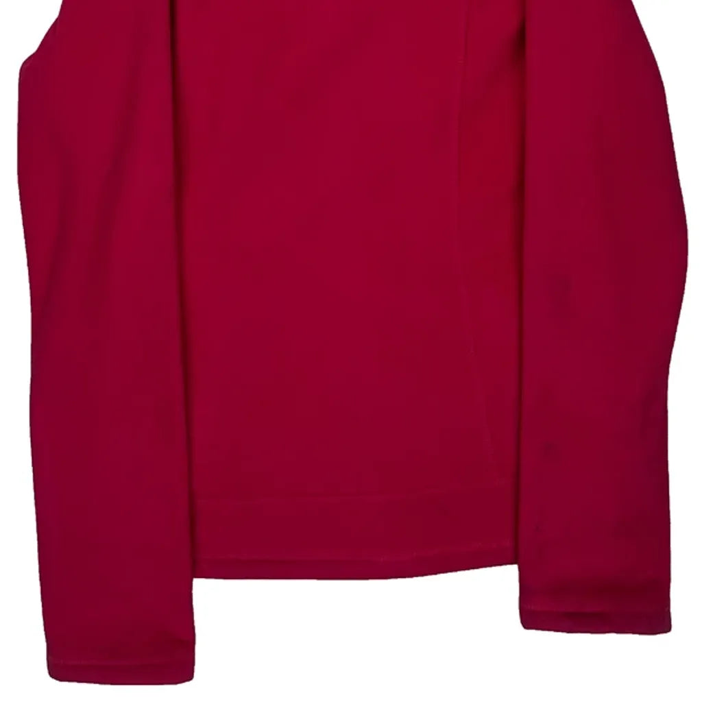 The North Face Fleece Jacket - Small Pink Polyester Refurbished - Thrifted (note: this is a term often used to describe second- refurbished available on Cerqular