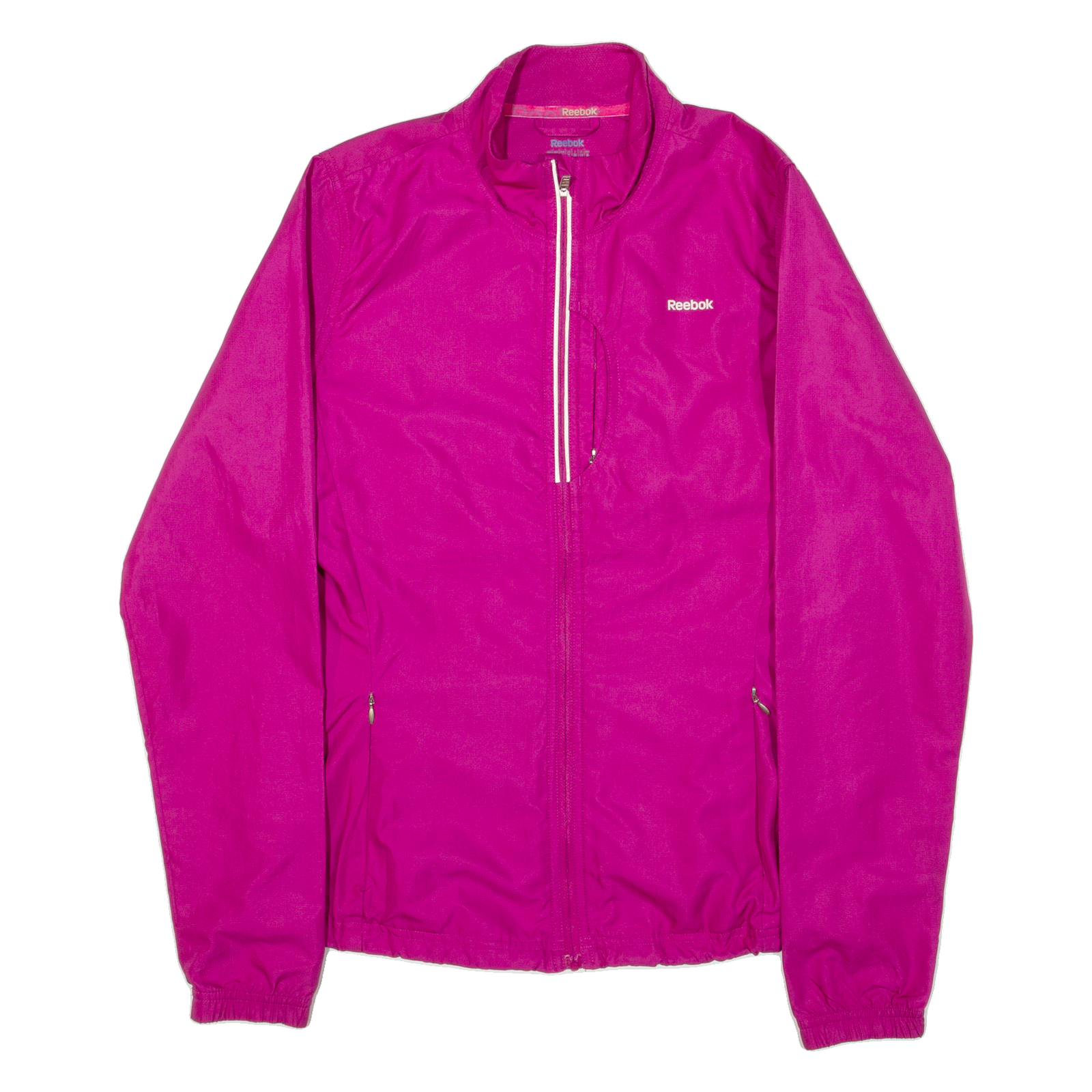 REEBOK Womens Windbreaker Jacket Pink S Refurbished - N/A refurbished available on Cerqular