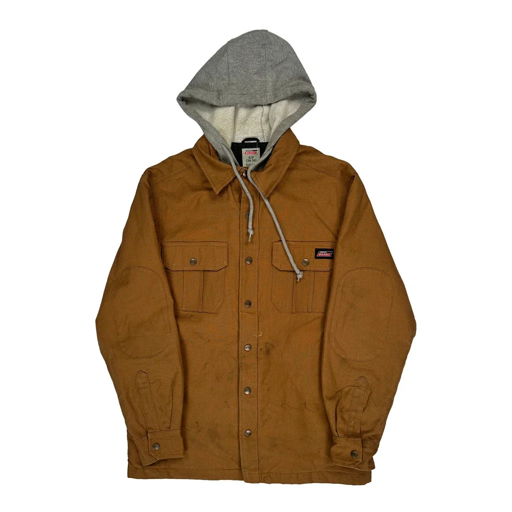Buy Dickies Jacket - Small Brown Cotton Refurbished - $60.29 Dickies Jacket - Small Brown Cotton Refurbished - Thrifted (note: this is a term often used to describe second- refurbished available on Cerqular