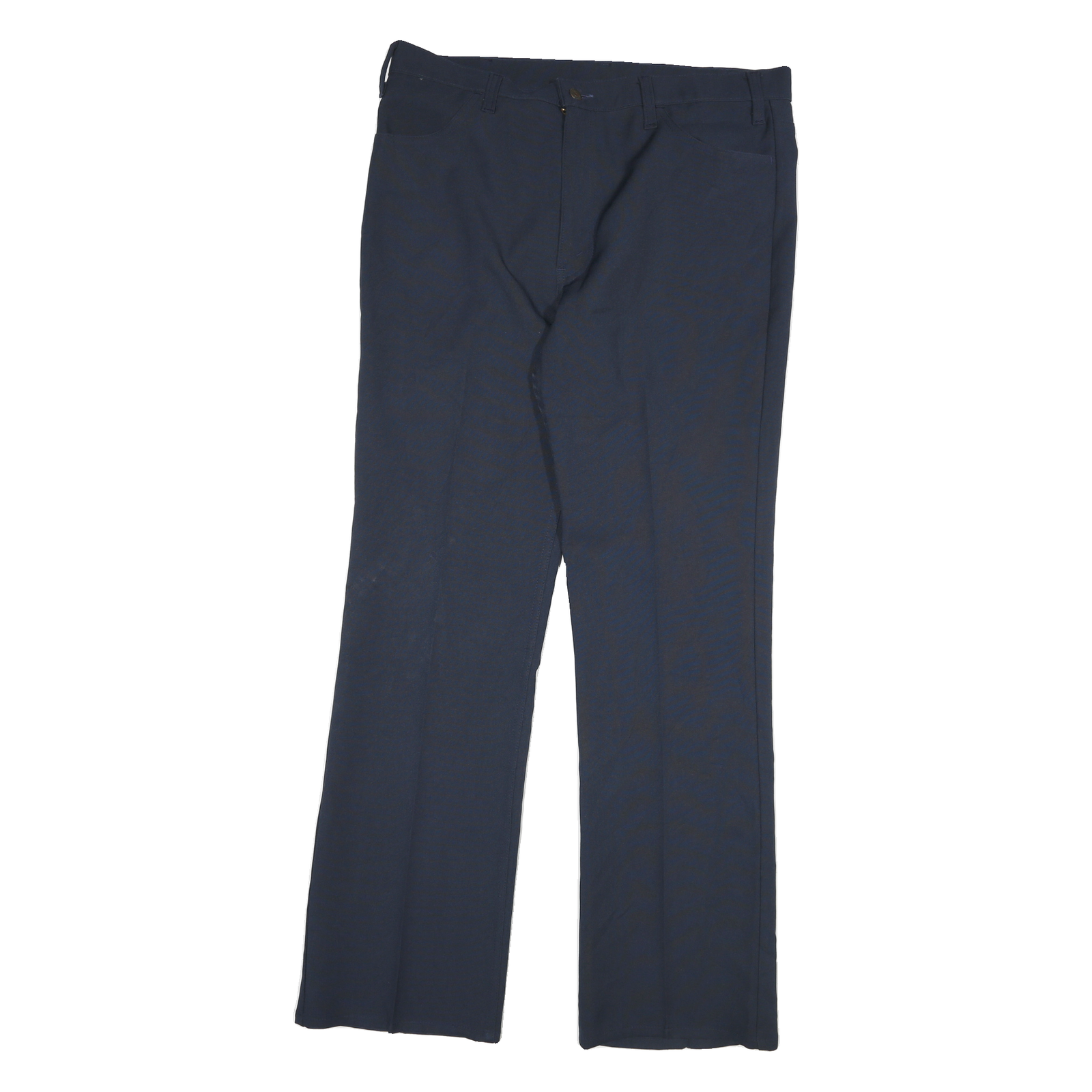LEVI'S Mens Polyester Blend Navy Blue Regular Straight Trousers W36 L33 Classic Refurbished - N/A refurbished available on Cerqular