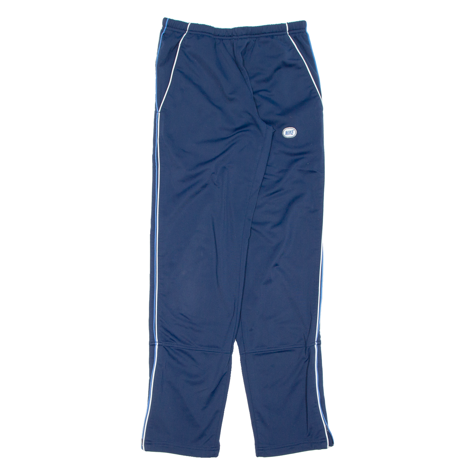 NIKE Womens Track Pants Blue Straight S W28 L33 Refurbished - N/A refurbished available on Cerqular