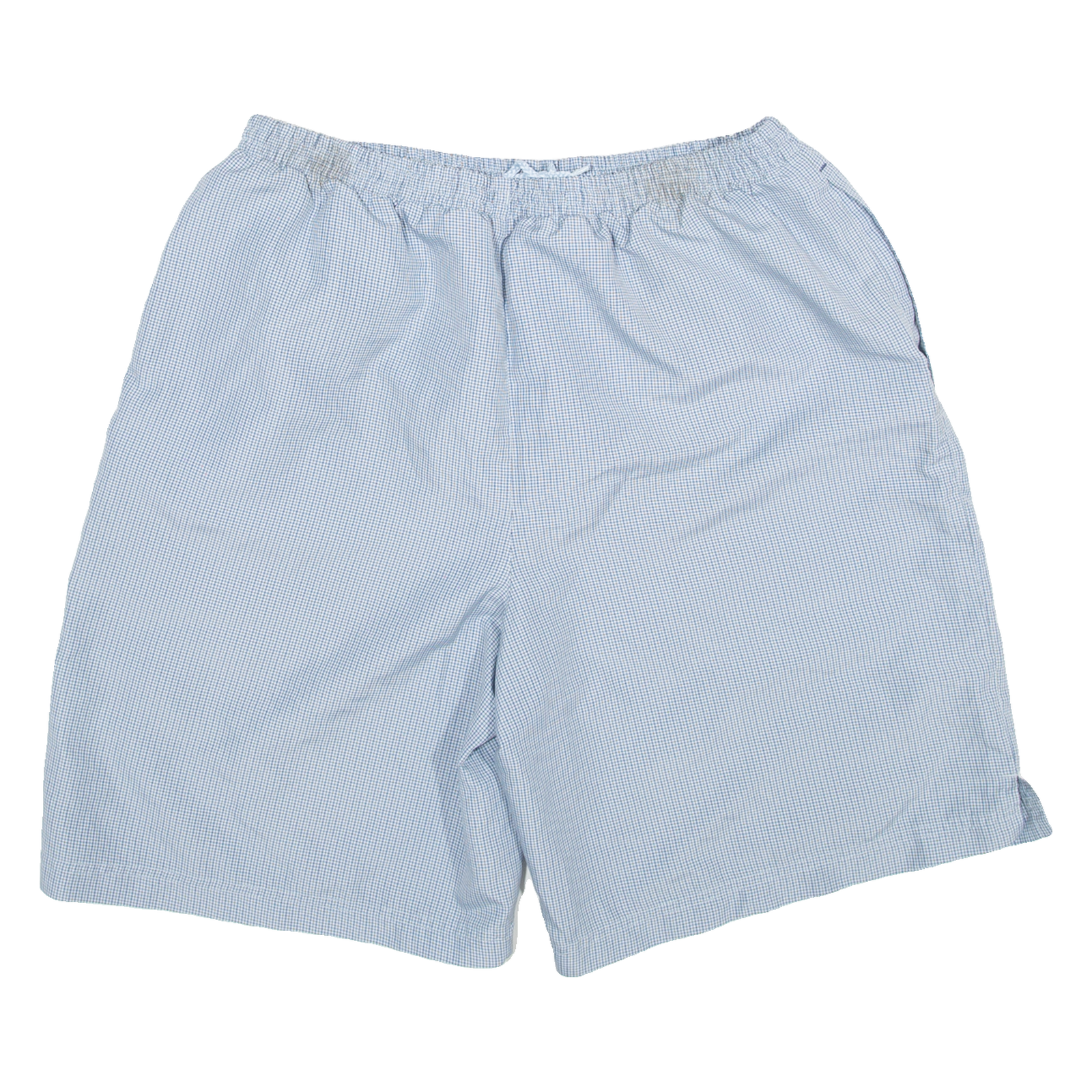 REEBOK Mesh Lined Mens Swimming Shorts Blue Check XL W38 Refurbished - N/A refurbished available on Cerqular