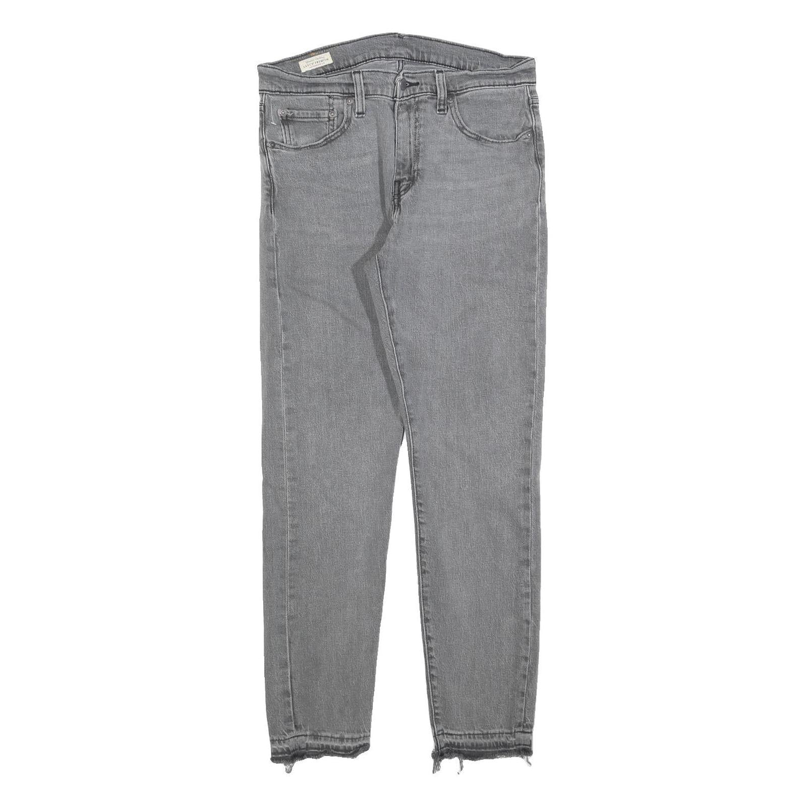 LEVI'S 512 BIG E Mens Jeans Grey Slim Skinny Denim Rinse W30 L30 Premium Refurbished - N/A refurbished available on Cerqular