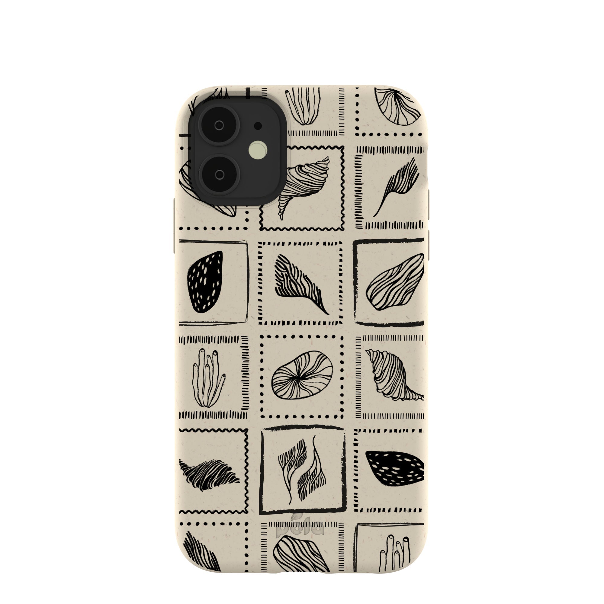 London Fog Coral Tiles iPhone 11 Case Refurbished - Pela Case refurbished available on Cerqular