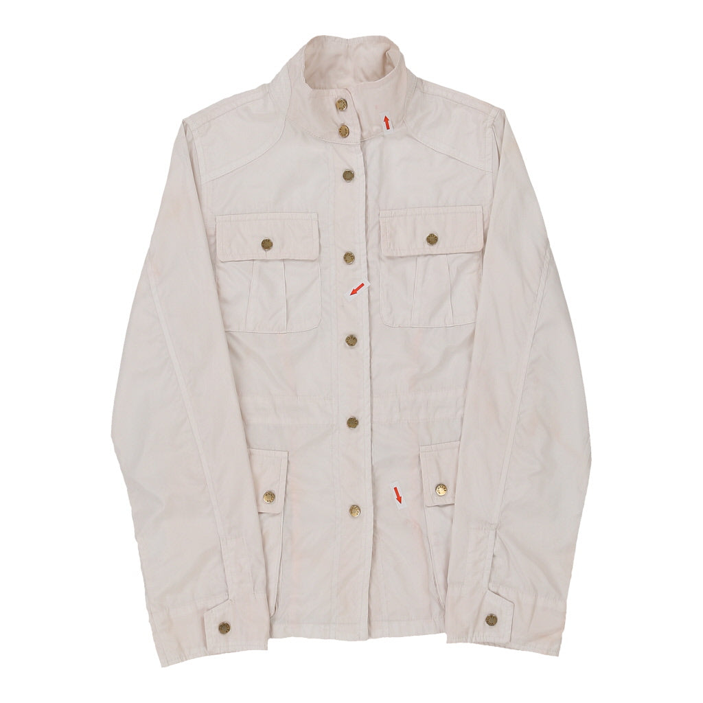 Age 12 Moncler Jacket - Medium Pink Polyester | Size: medium Refurbished - N/A (Preloved Designer is not a specific brand, it refurbished available on Cerqular