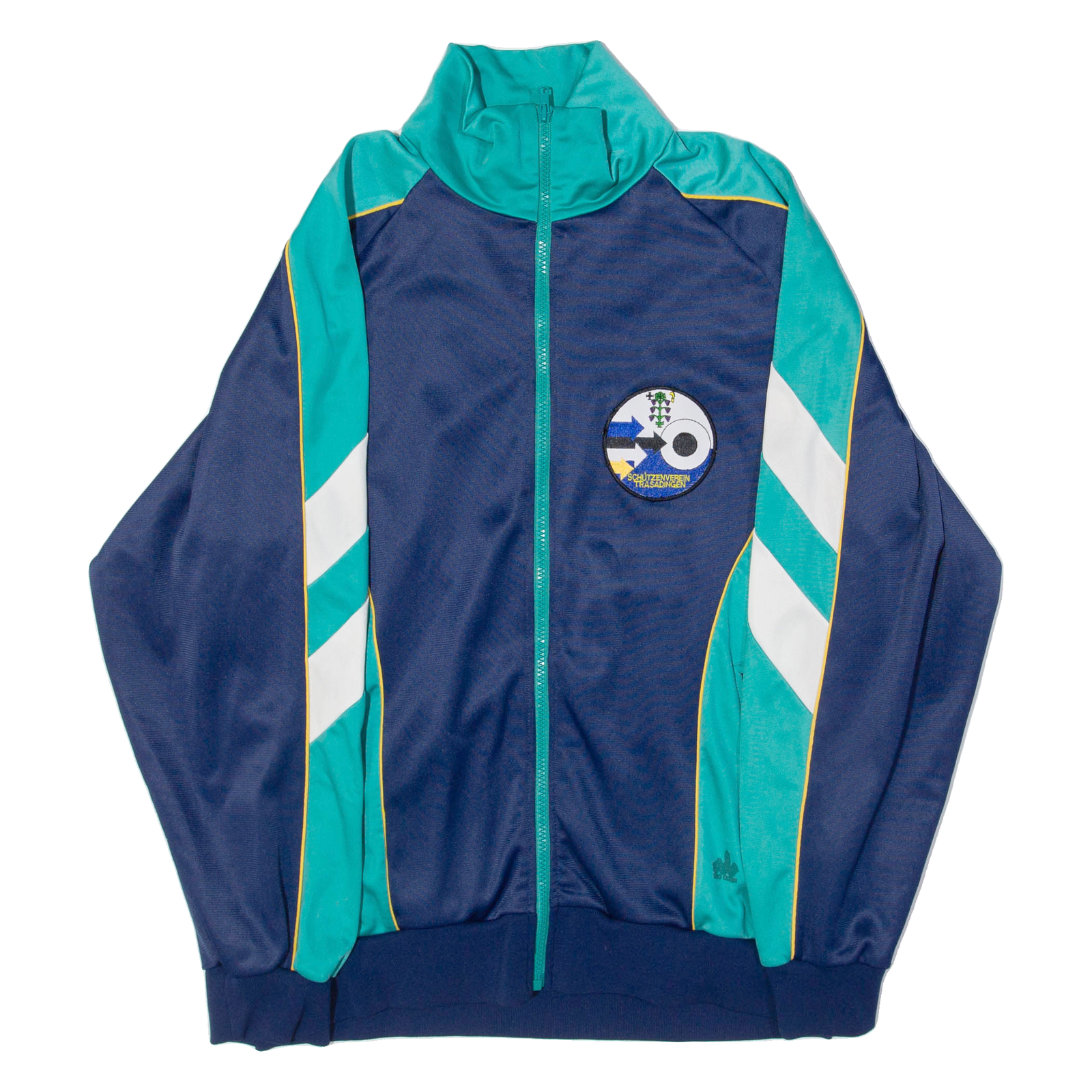 ODO OLTON German Shooting Sports Mens Track Jacket Blue Colourblock XL Refurbished - N/A refurbished available on Cerqular
