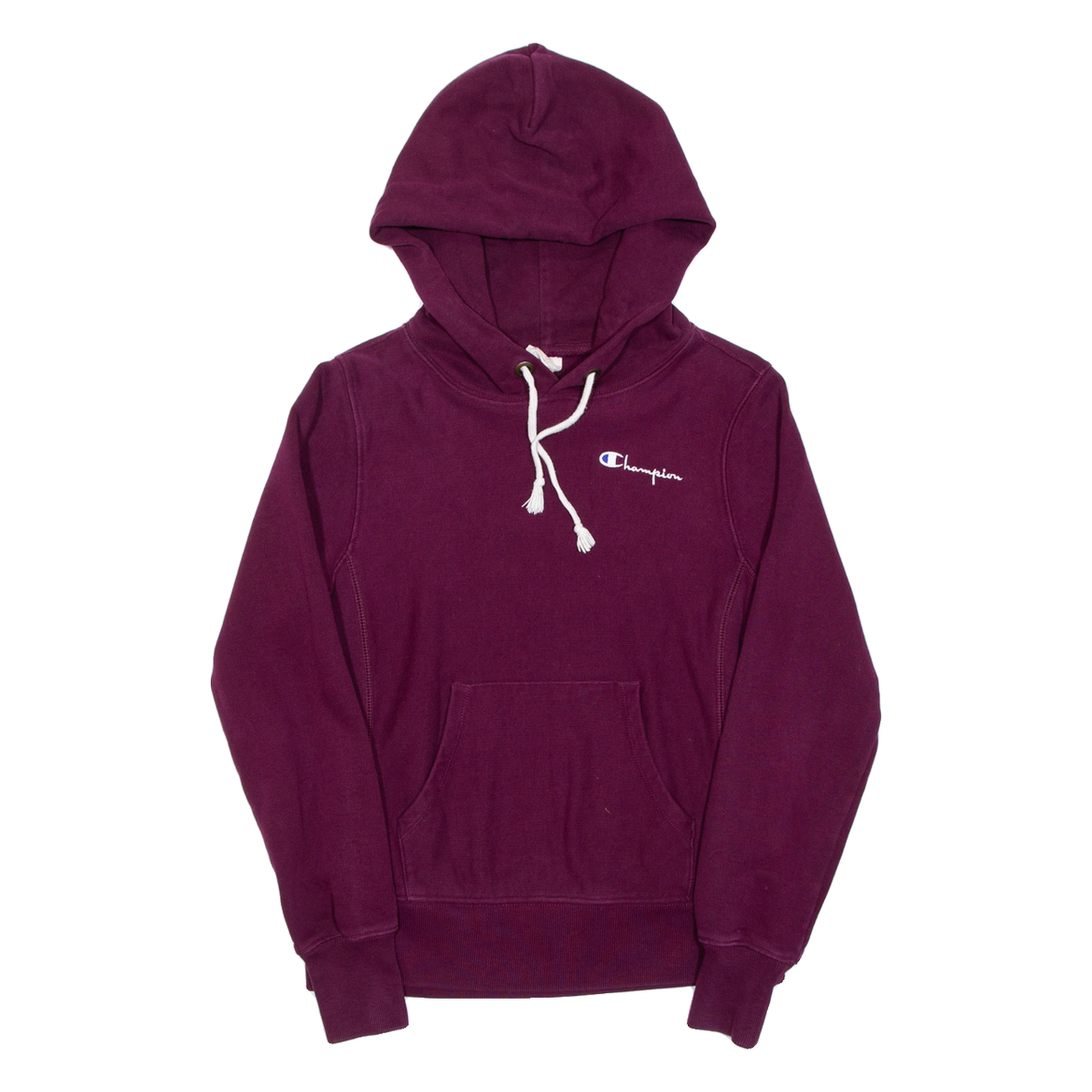 CHAMPION REVERSE WEAVE Womens Purple Hoodie S Refurbished - N/A refurbished available on Cerqular