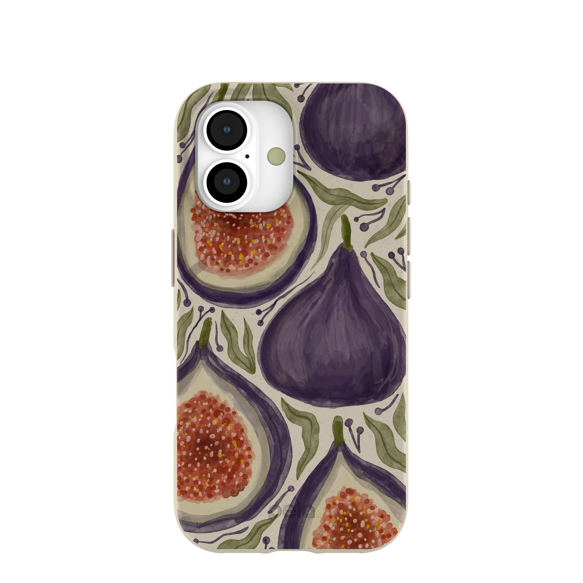London Fog Fig Season iPhone 17 Case | MagSafe Compatibility: With MagSafe Refurbished - Pela Case refurbished available on Cerqular