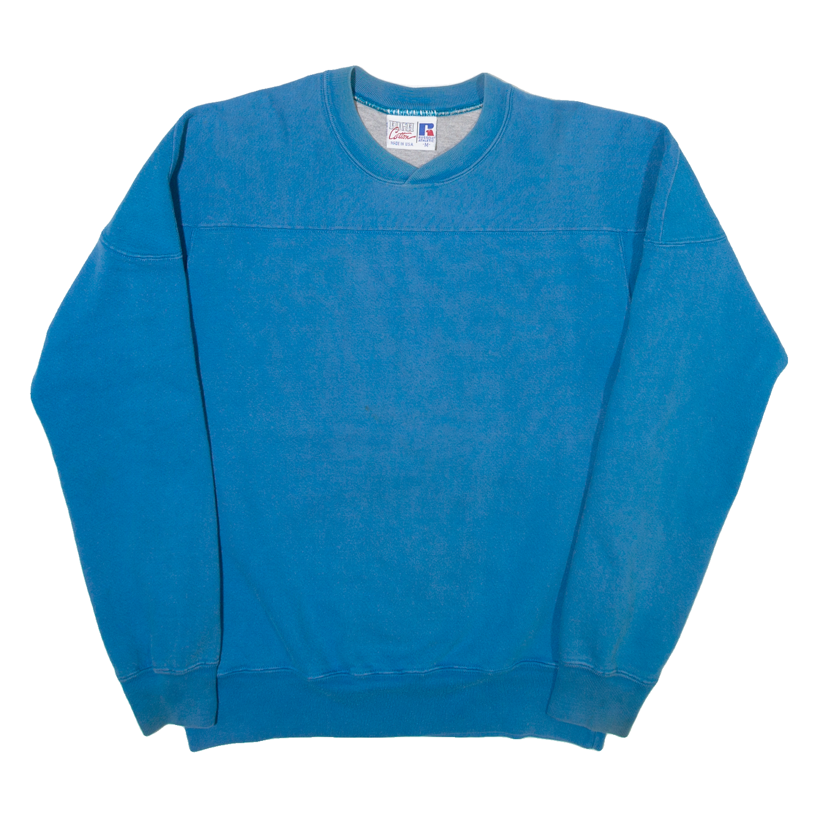 RUSSELL ATHLETIC Mens Sweatshirt Blue M Refurbished - N/A refurbished available on Cerqular