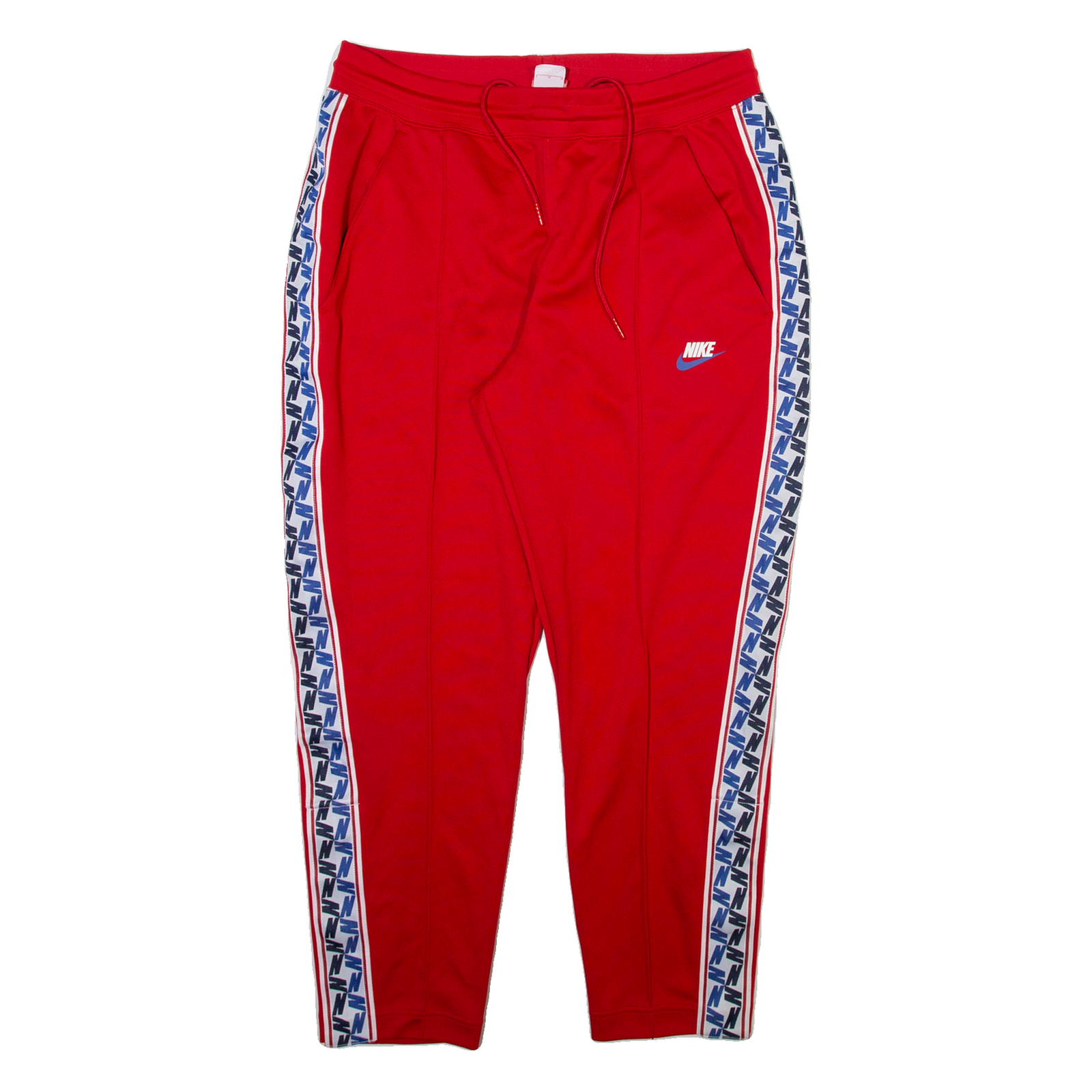 NIKE Womens Track Pants Red Tapered L W31 L26 Refurbished - N/A refurbished available on Cerqular