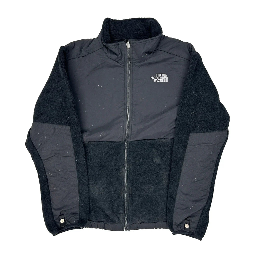 Age 14-16 The North Face Fleece Jacket - Large Black Polyester Refurbished - Thrifted (note: this is a term often used to describe second- refurbished available on Cerqular