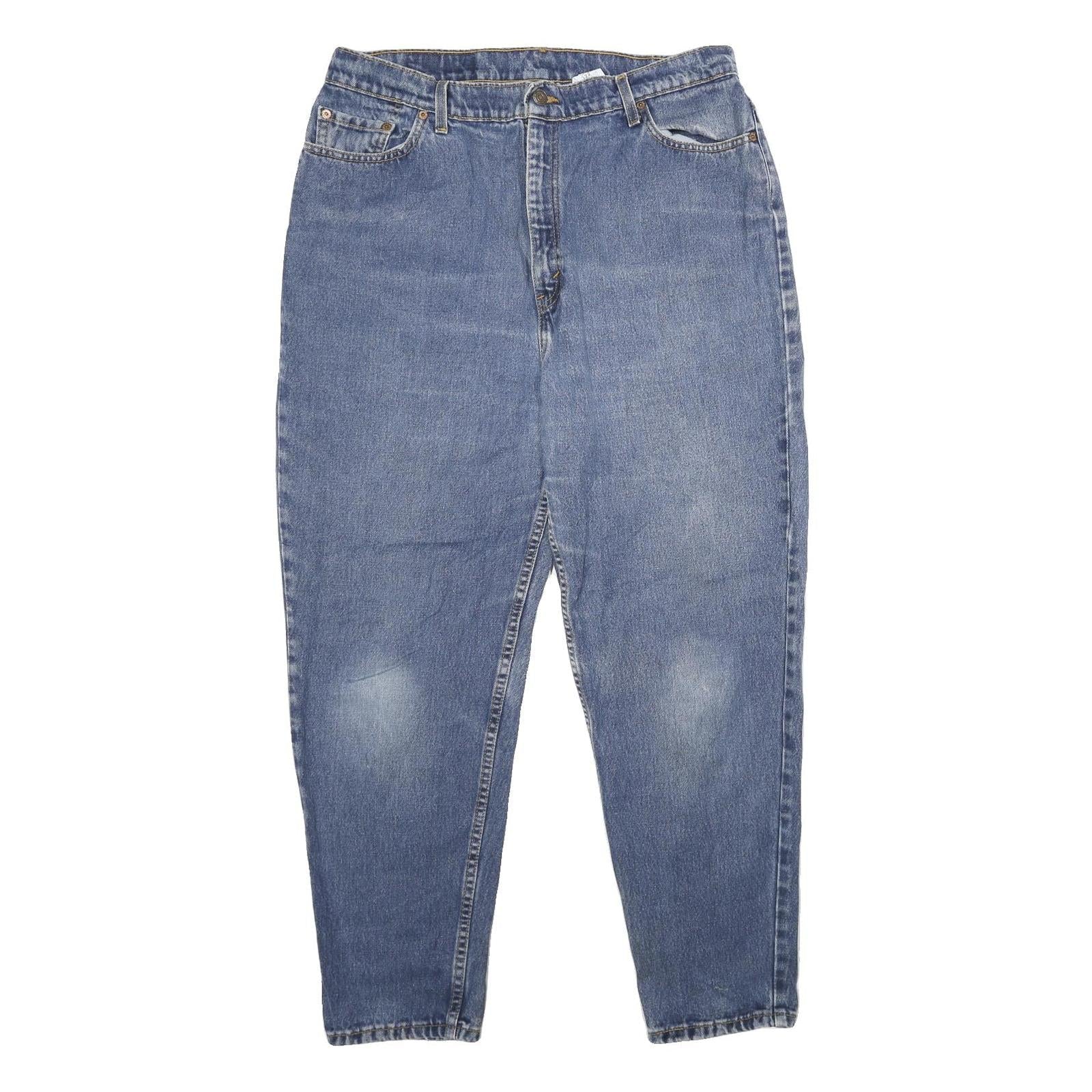 LEVI'S 522 Womens Classic Jeans Blue Denim W34 L30 Stylish Zip Closure Refurbished - N/A refurbished available on Cerqular