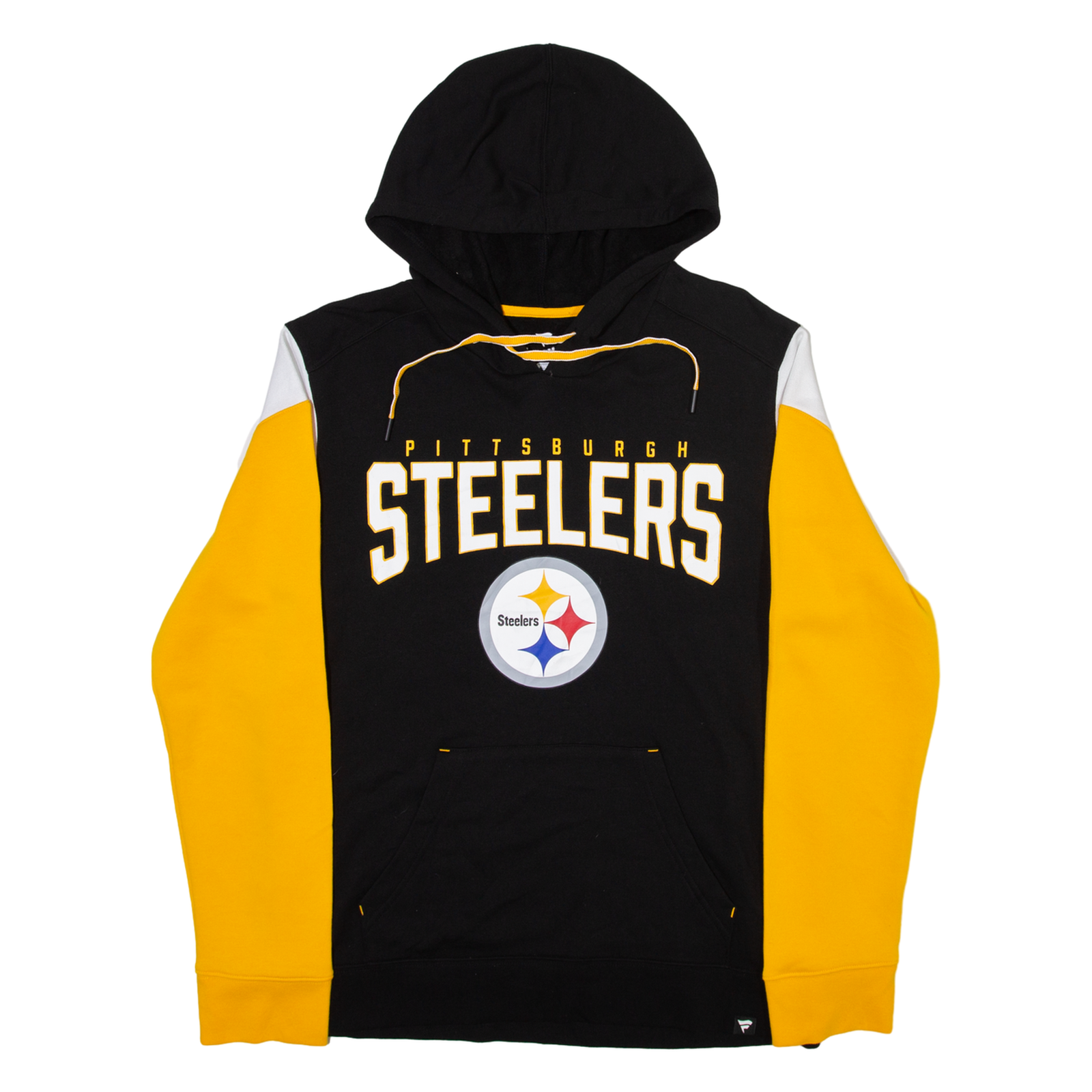FANATICS Steelers Mens Black Hoodie USA M Refurbished - N/A refurbished available on Cerqular