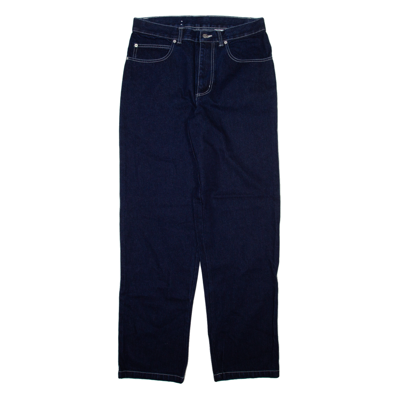 TRACK Mens Jeans Blue Regular Straight W32 L33 Refurbished - N/A refurbished available on Cerqular