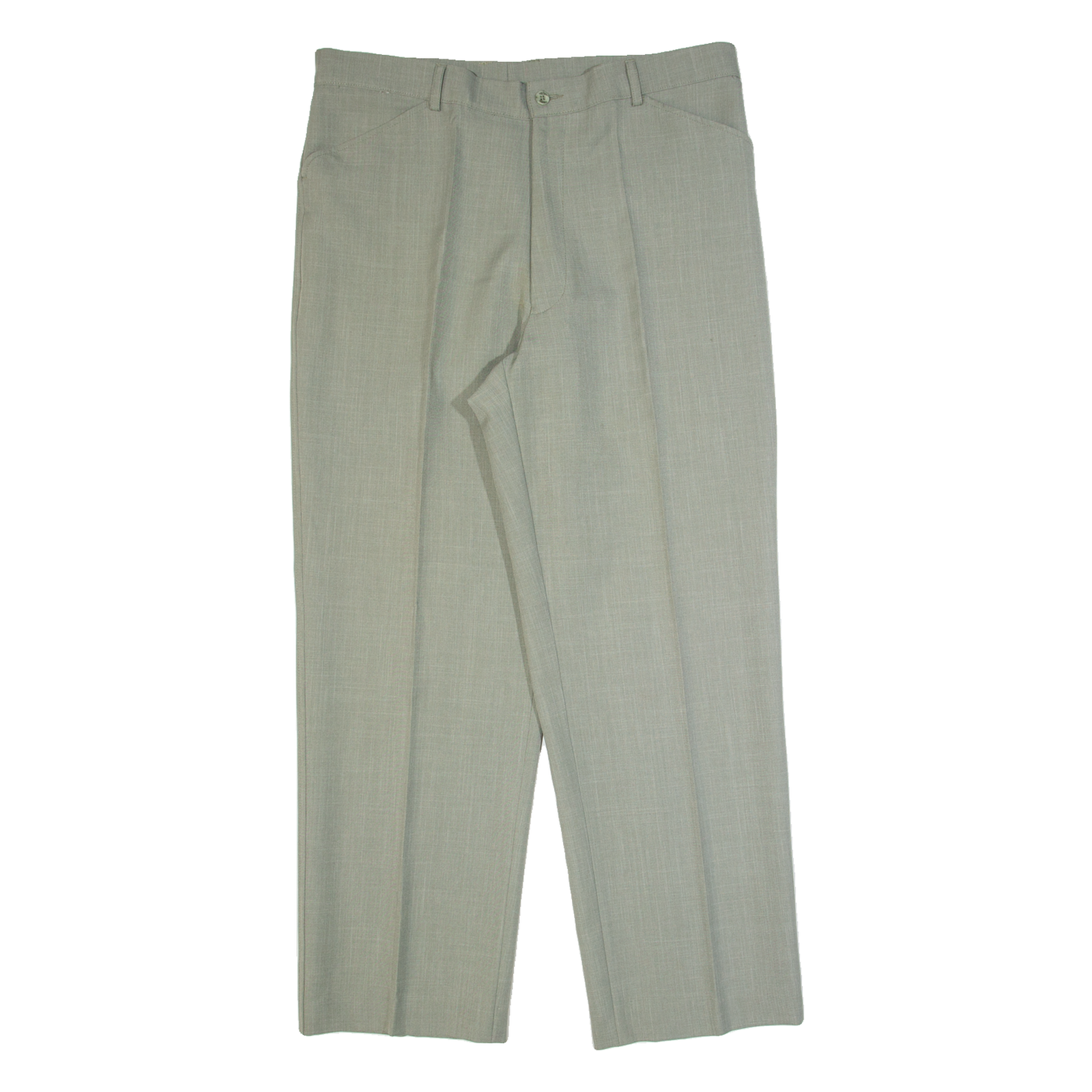 FARAH Chino Mens Trousers Beige Regular Straight W34 L30 Refurbished - N/A refurbished available on Cerqular