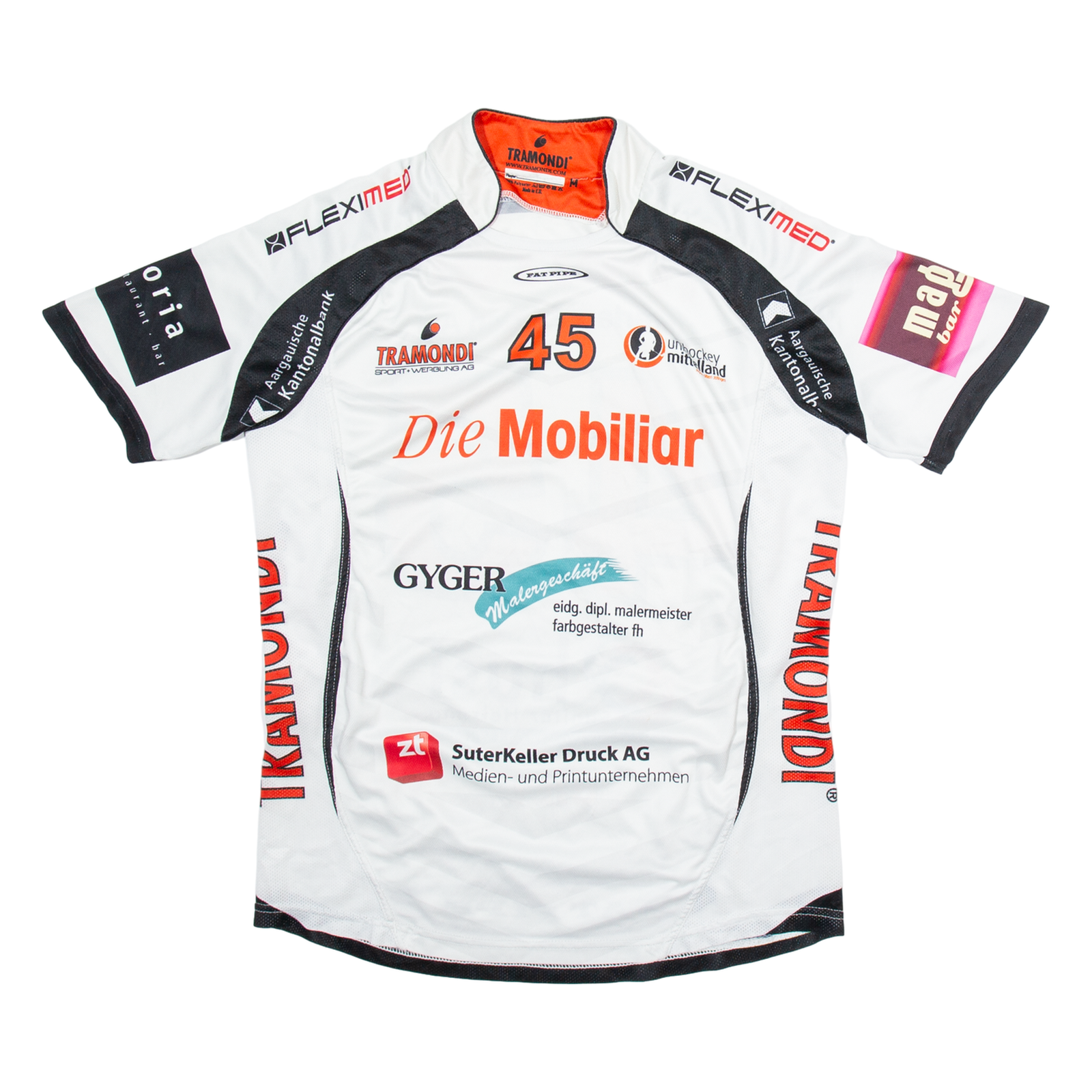 TRAMONDI Mens Jersey White M Refurbished - N/A refurbished available on Cerqular