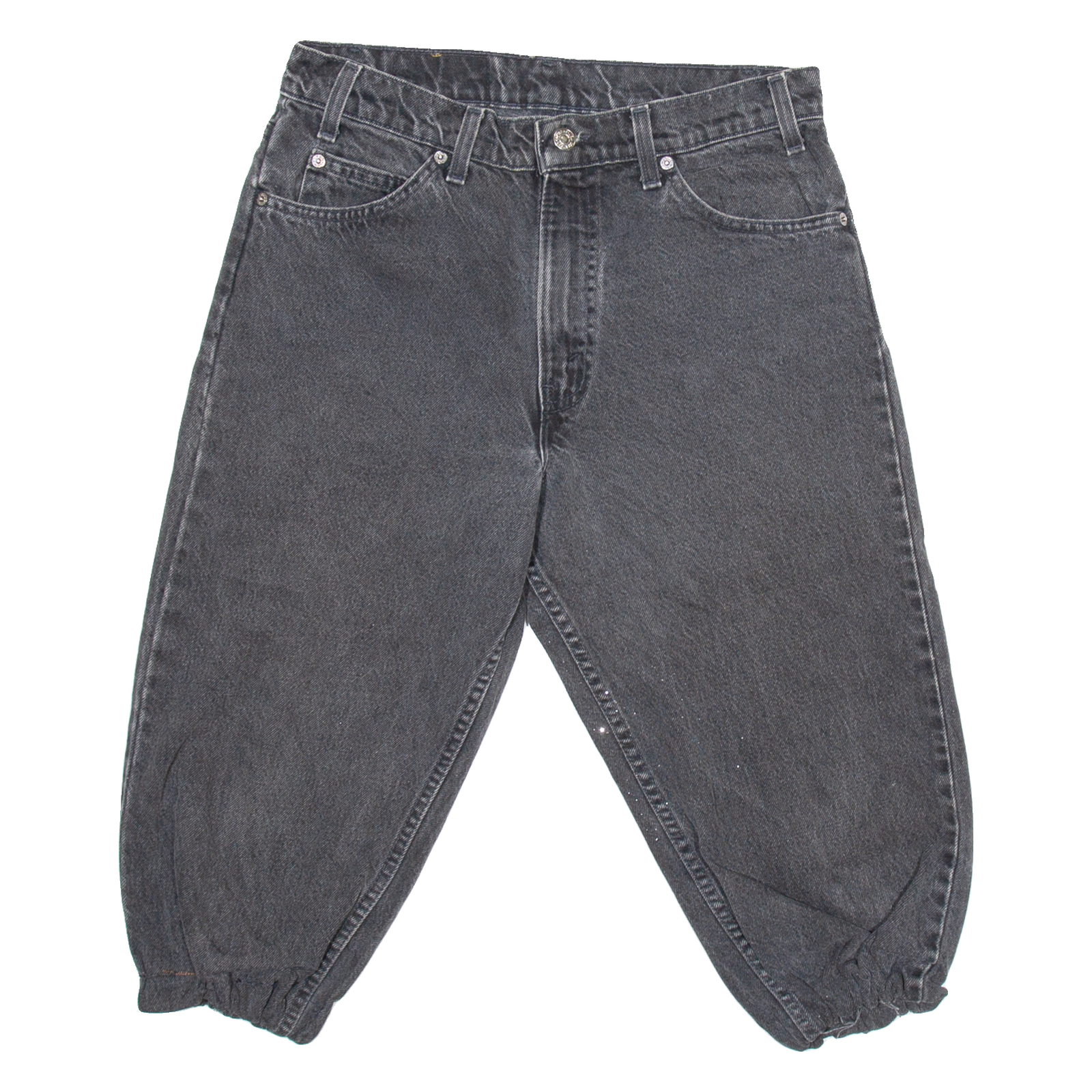 LEVI'S 550 Womens Jorts Shorts Black M W32 Refurbished - N/A refurbished available on Cerqular