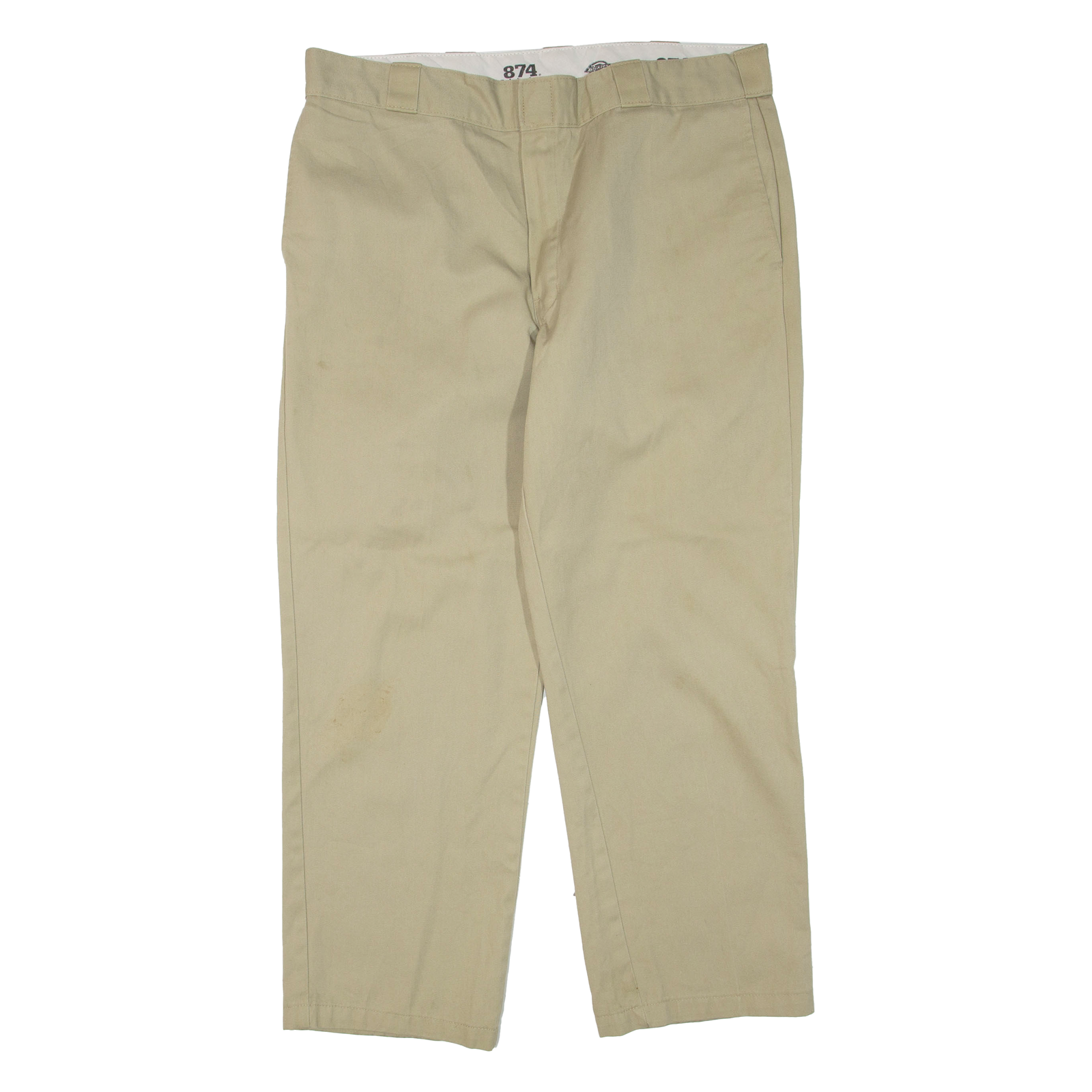 DICKIES Mens Trousers Beige Regular Tapered W38 L29 Refurbished - N/A refurbished available on Cerqular