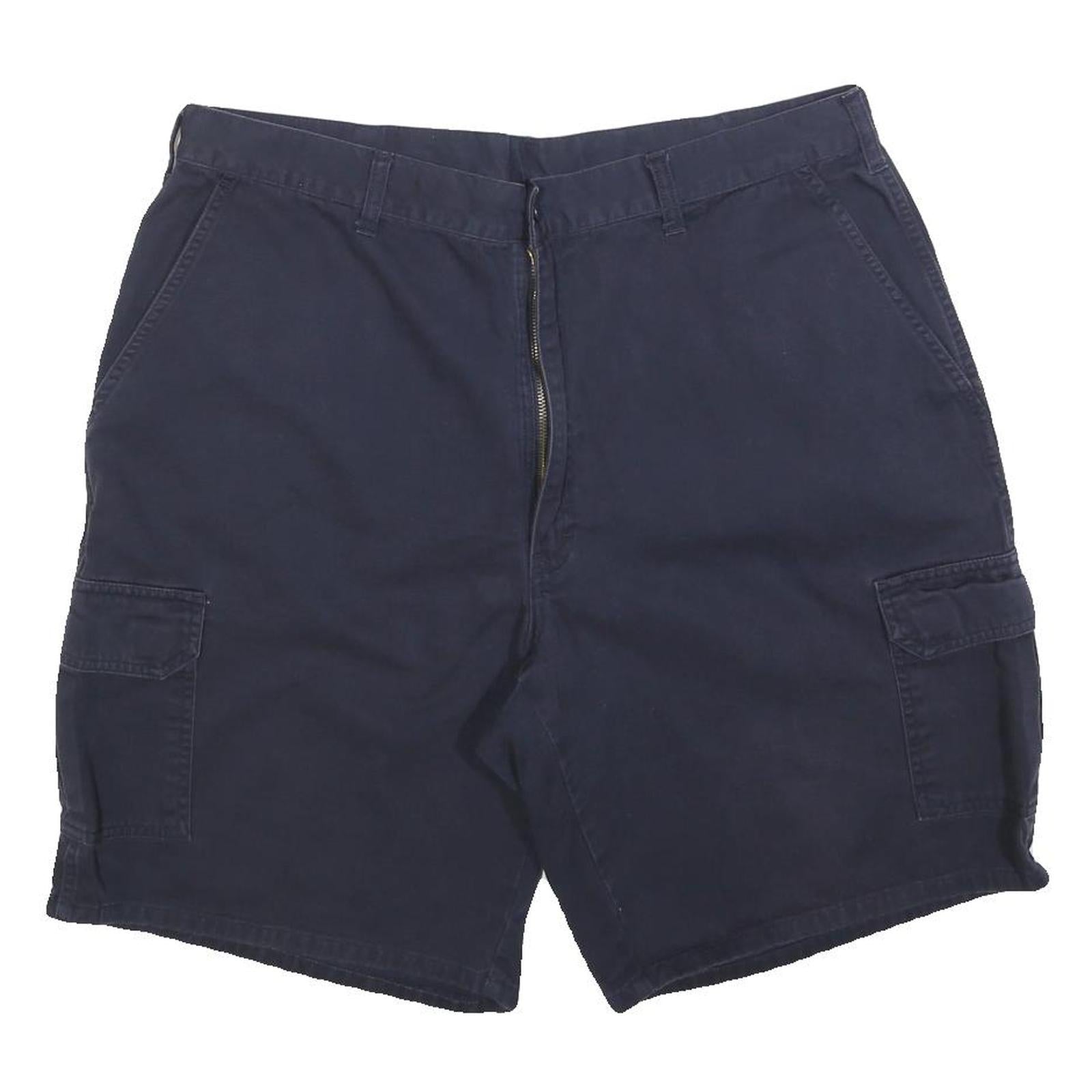 DICKIES Mens Navy Blue Casual Cargo Shorts XL W38 Cotton Blend Workwear Refurbished - N/A refurbished available on Cerqular