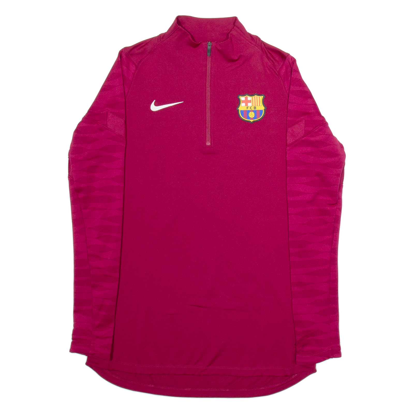 Buy NIKE Barcelona Fc Mens Sweatshirt Maroon 1/4 Zip S Refurbished - $63.69 NIKE Barcelona Fc Mens Sweatshirt Maroon 1/4 Zip S Refurbished - N/A refurbished available on Cerqular
