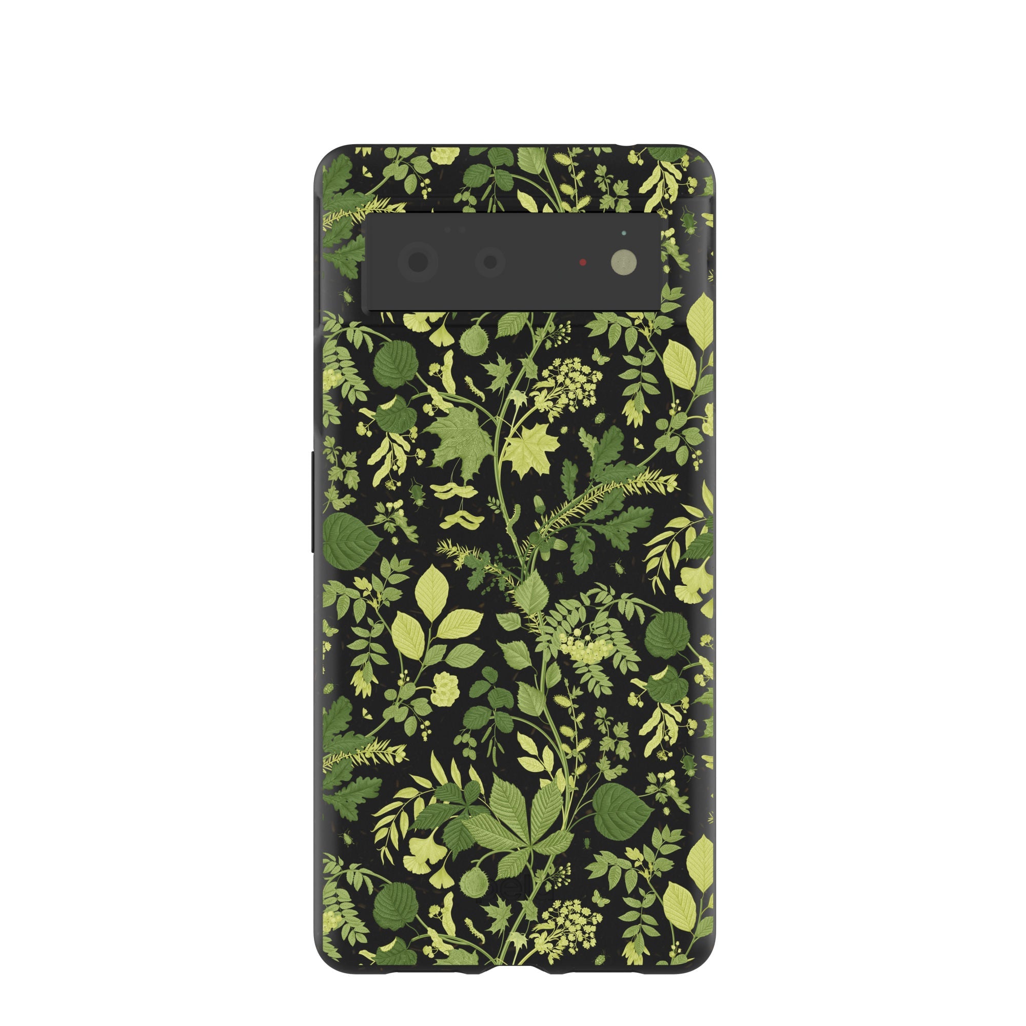 Black Evergreen Google Pixel 6 Case Refurbished - Pela Case refurbished available on Cerqular
