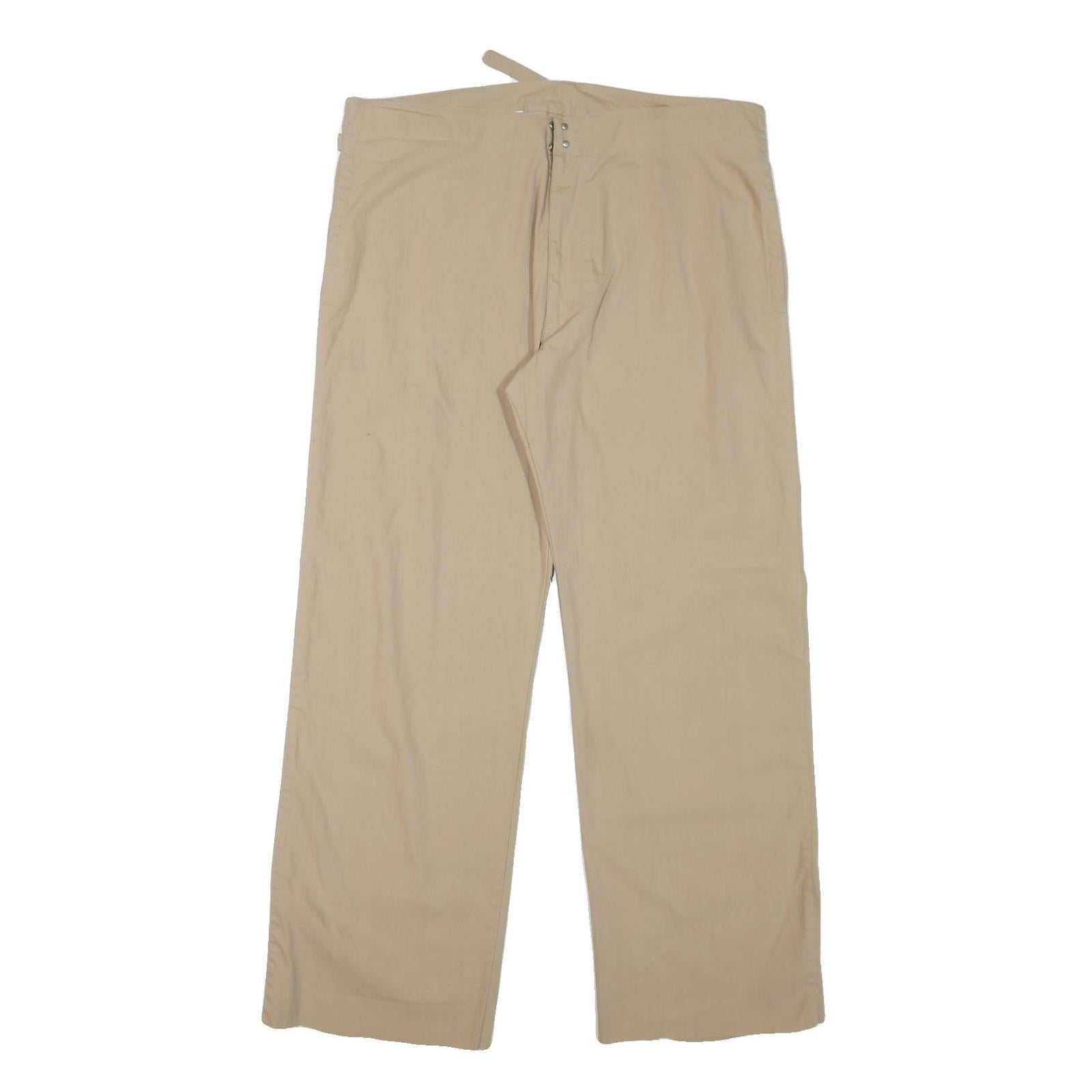Buy DIESEL Womens Cotton Blend Beige Relaxed Trousers W38 L30 Button Closure Casual Refurbished - $41.59 DIESEL Womens Cotton Blend Beige Relaxed Trousers W38 L30 Button Closure Casual Refurbished - N/A refurbished available on Cerqular