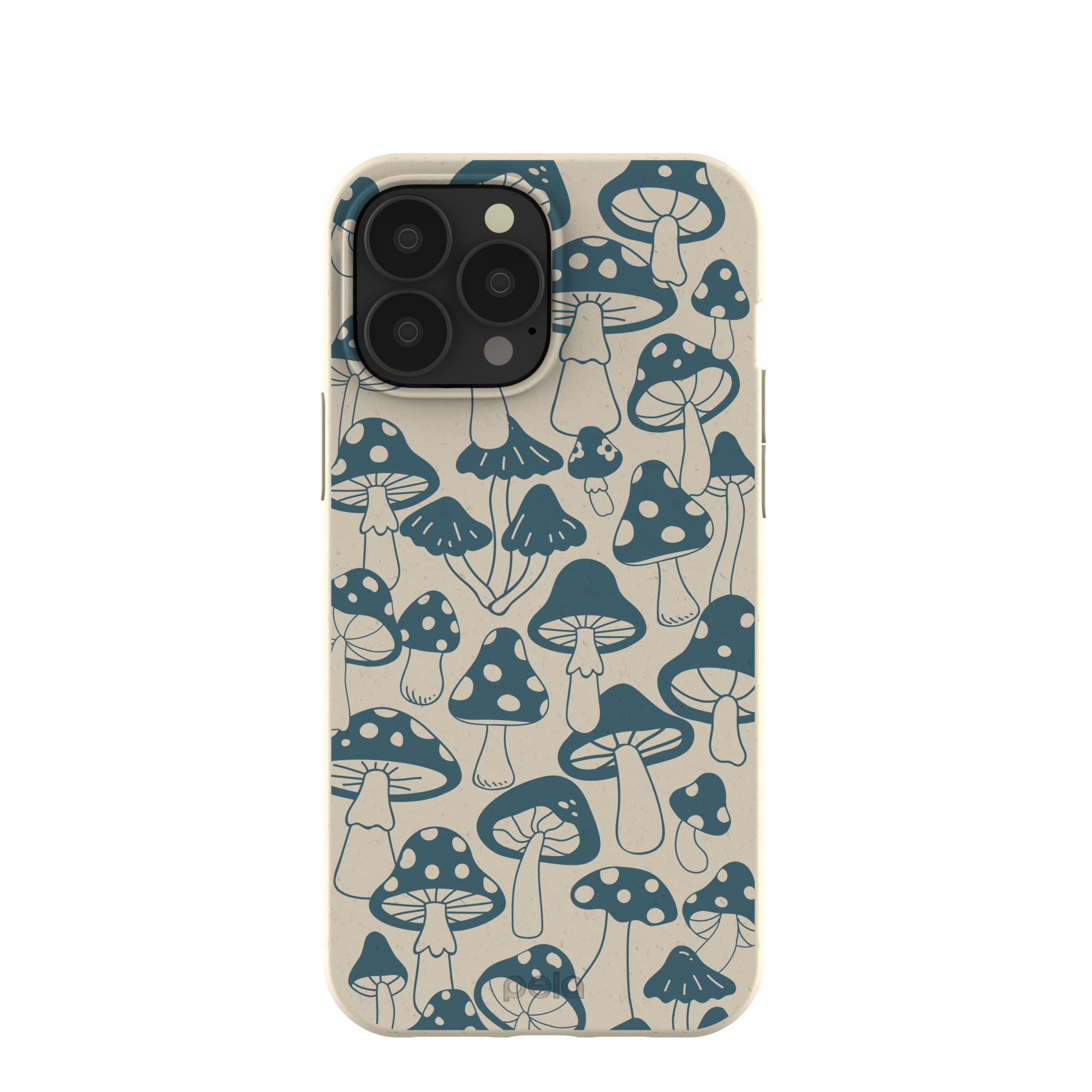 London Fog Mushroom power iPhone 13 Pro Max Case Refurbished - Pela Case refurbished available on Cerqular