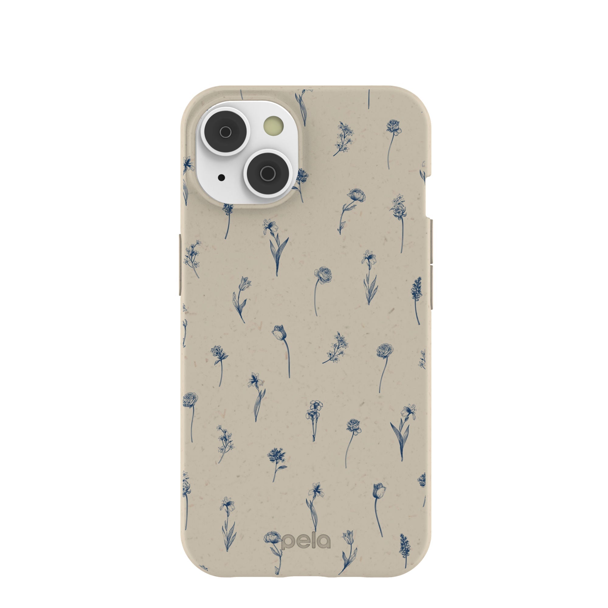 London Fog Petite Perennials iPhone 14/16e Case Refurbished - Pela Case refurbished available on Cerqular