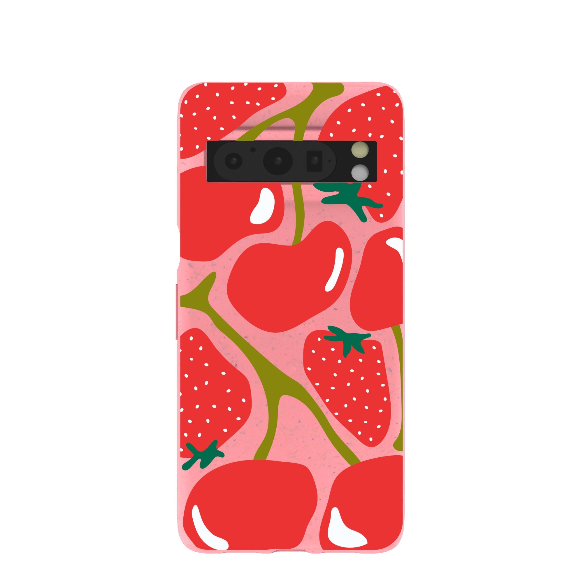 Buy Bubblegum Pink Cherry Berry Google Pixel 8 Pro Case Refurbished - $65.00 Bubblegum Pink Cherry Berry Google Pixel 8 Pro Case Refurbished - Pela Case refurbished available on Cerqular