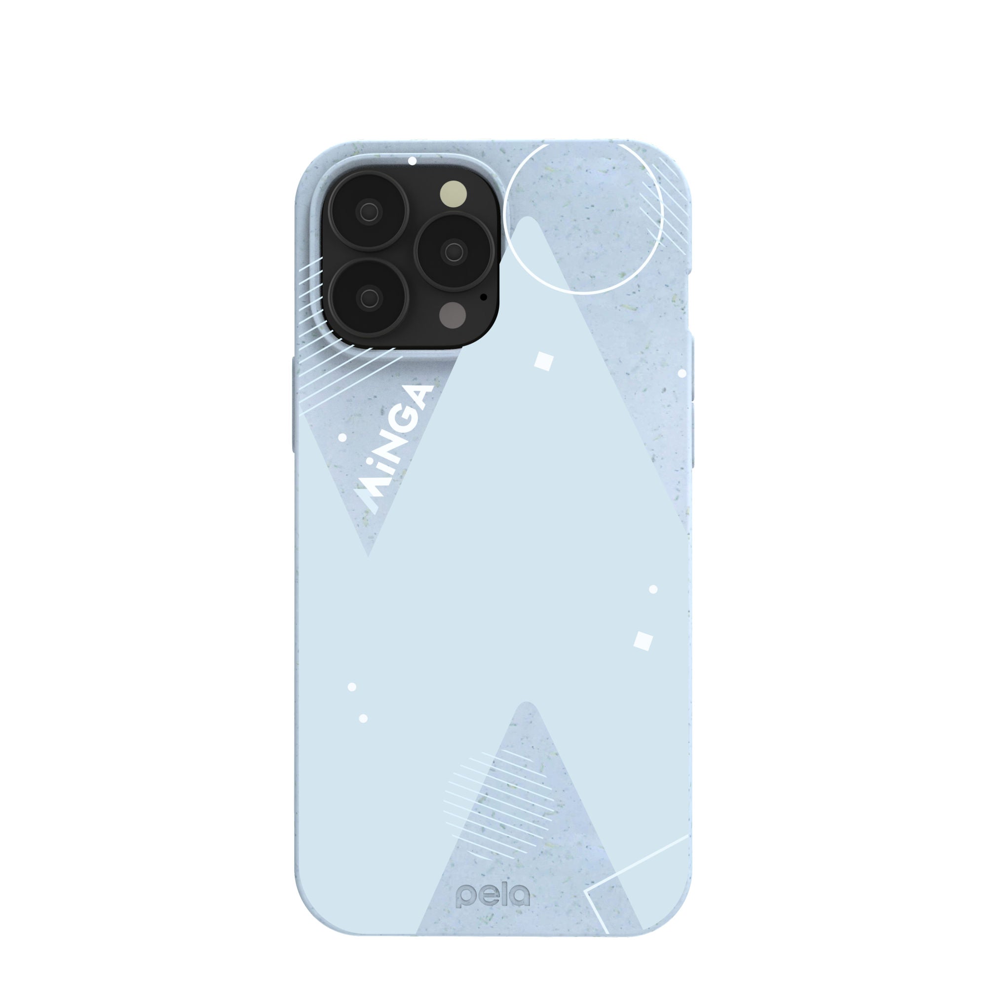 Powder Blue Minga Classic iPhone 13 Pro Max Case Refurbished - Pela Case refurbished available on Cerqular